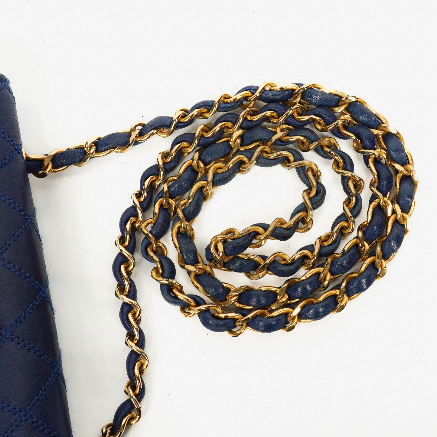 Chanel Mini Maxi CC Logo Flap Bag Quilted Leather With 24K Gold-Plated Hardware