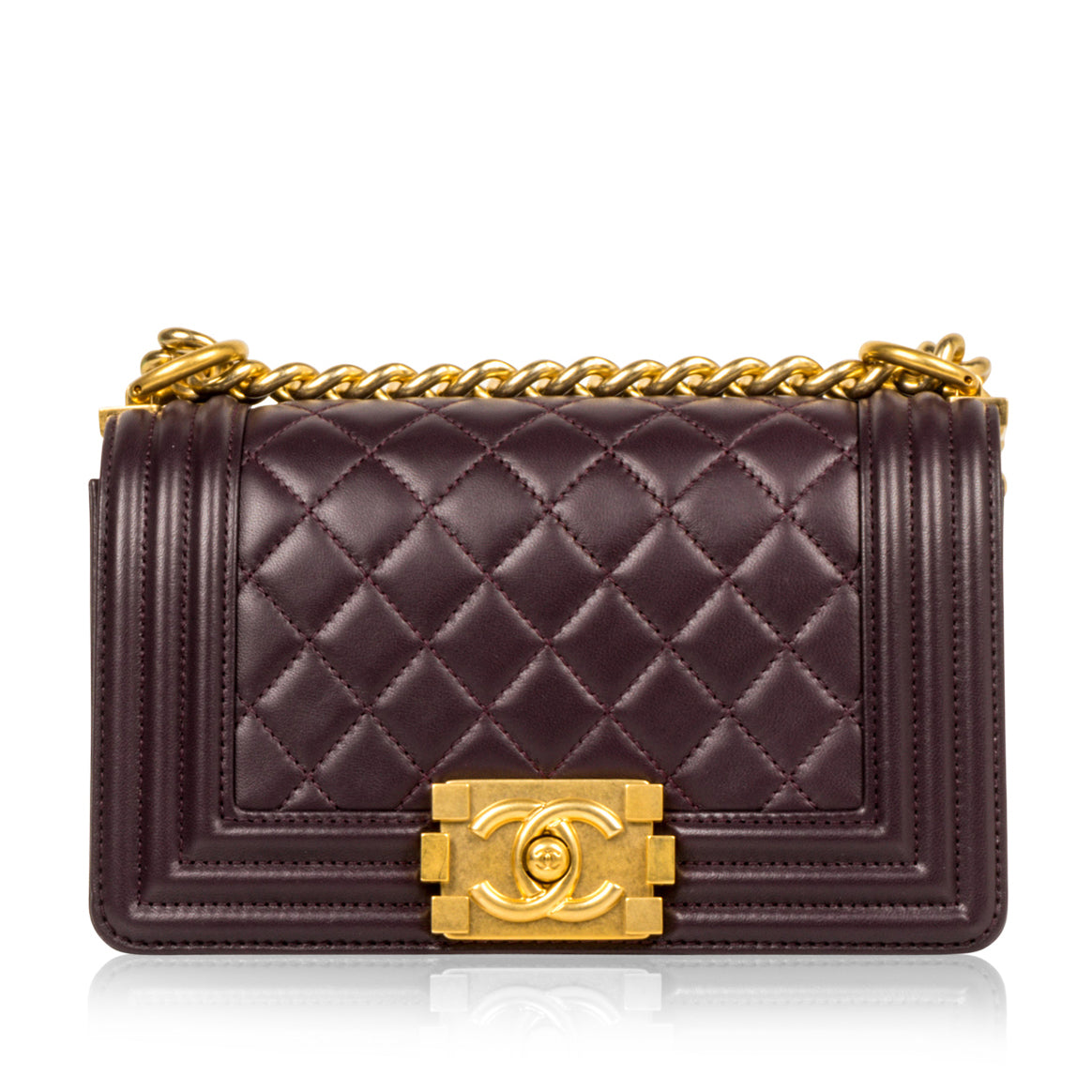 Chanel Boy Bag Lambskin Black Shoulder Bag Style 72