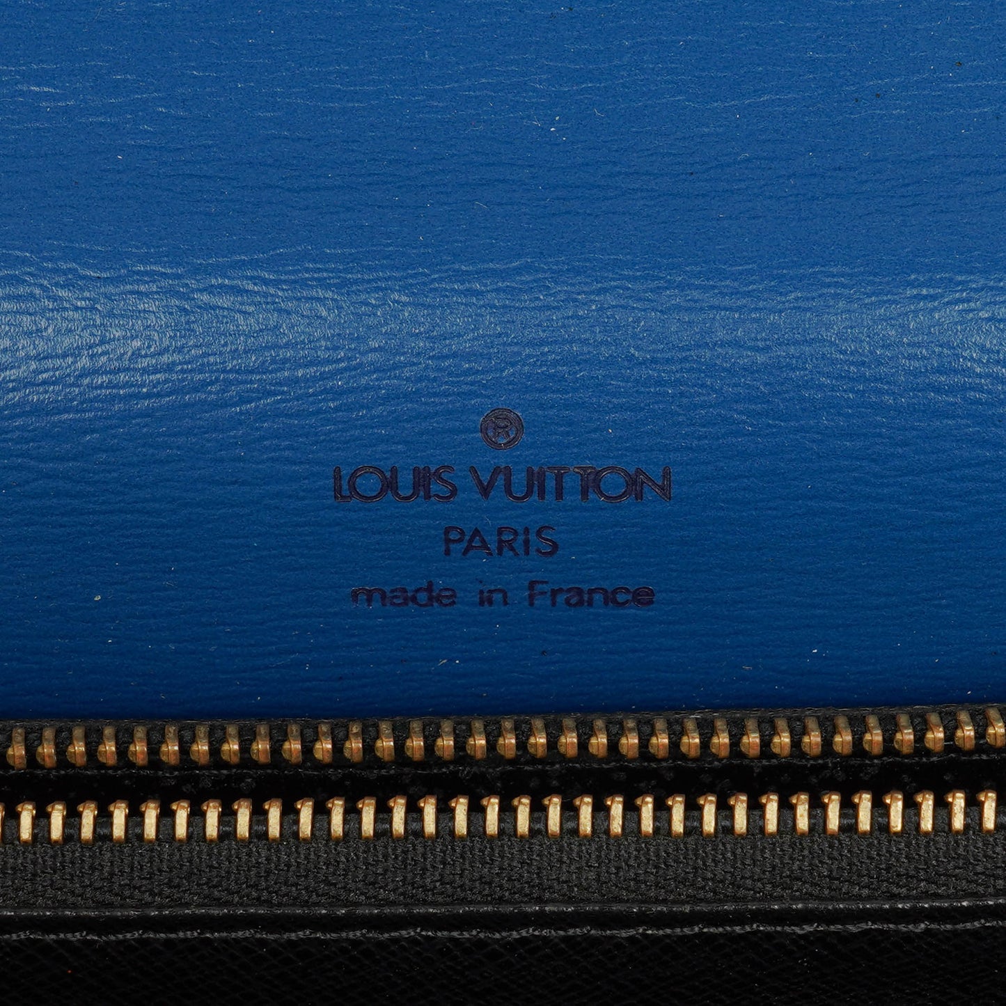Louis Vuitton Concorde Blue EPI Leather Bag