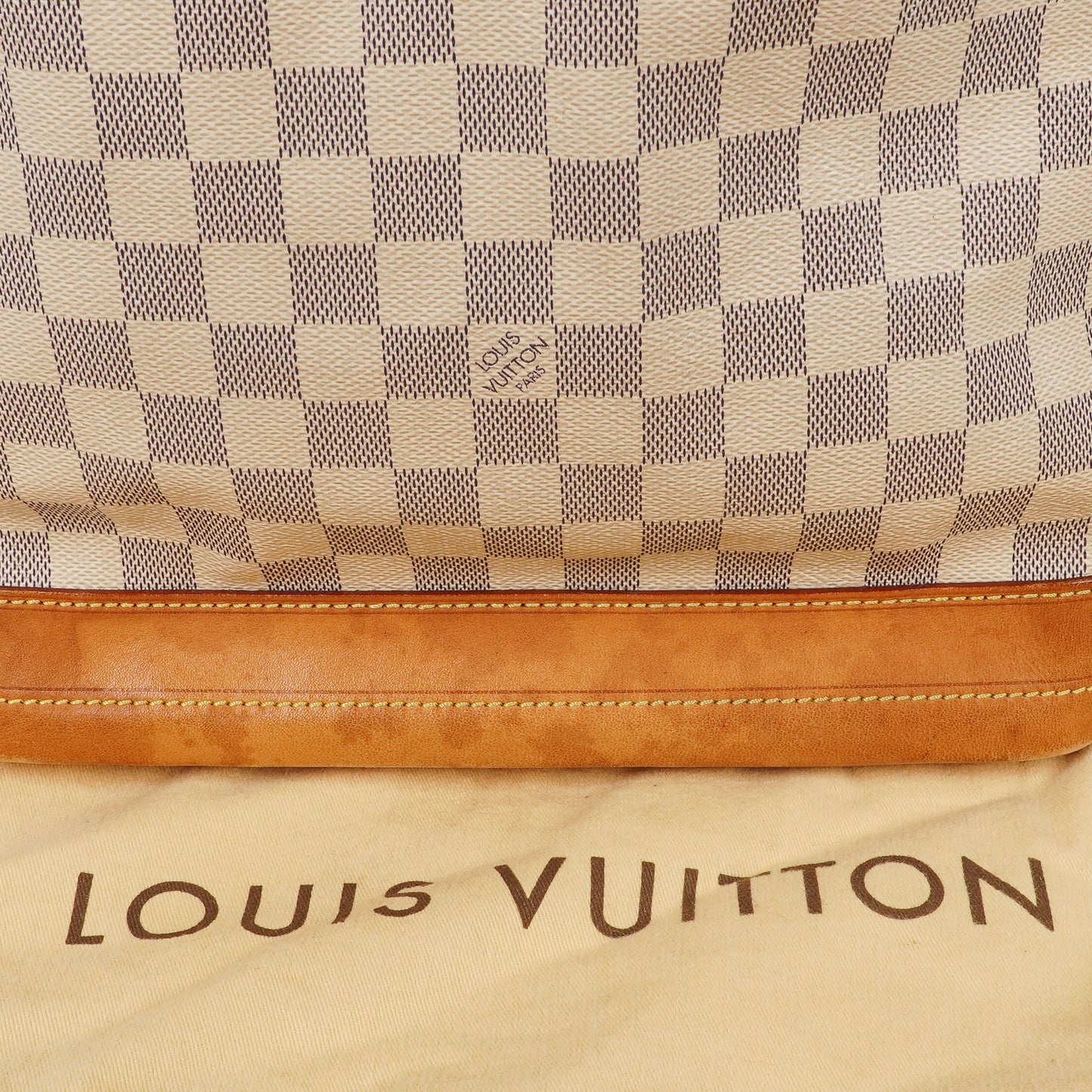Louis Vuitton Noé Grande GM Damier Azur Canvas Shoulder Bag