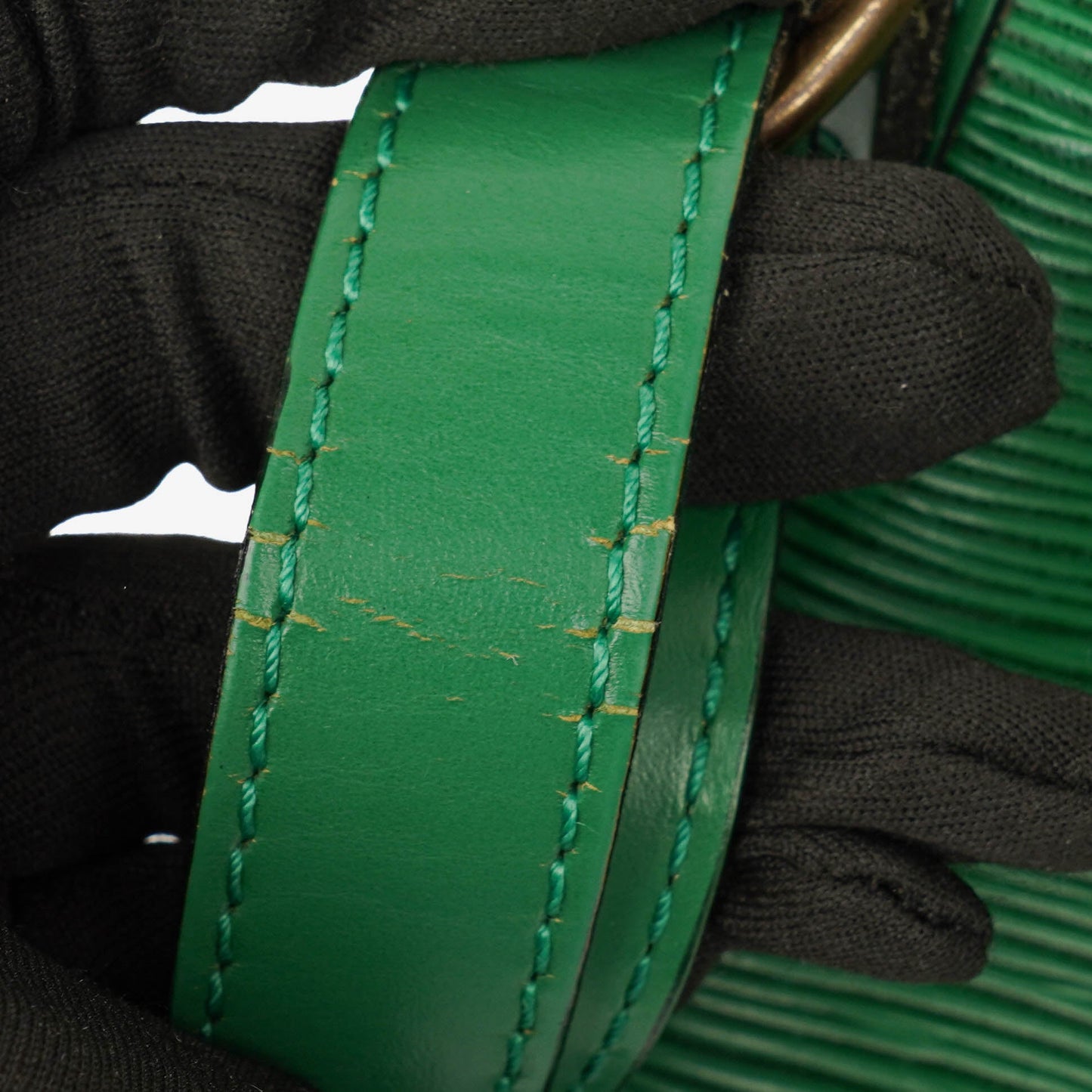 Louis Vuitton Noe Grande GM Green Epi Leather Shoulder Bag