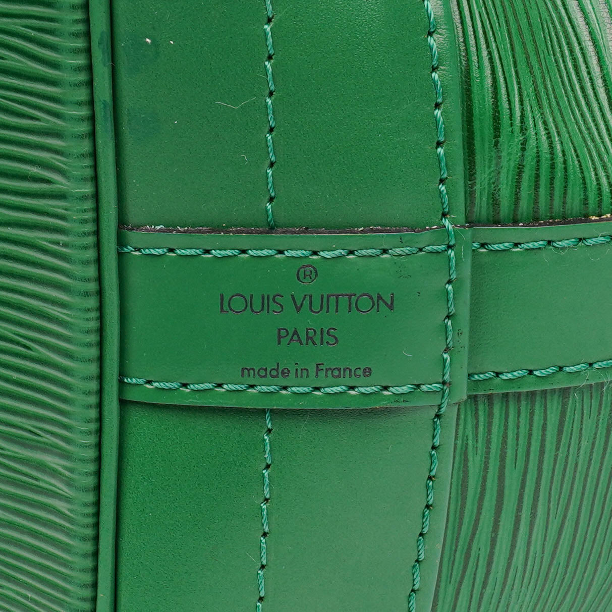 Louis Vuitton Noe Grande GM Green Epi Leather Shoulder Bag