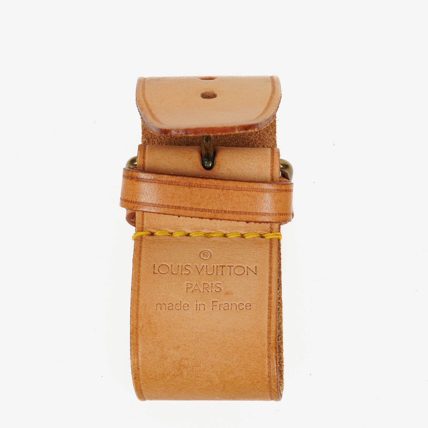 Louis Vuitton Leather Name Tag And Handles Holder