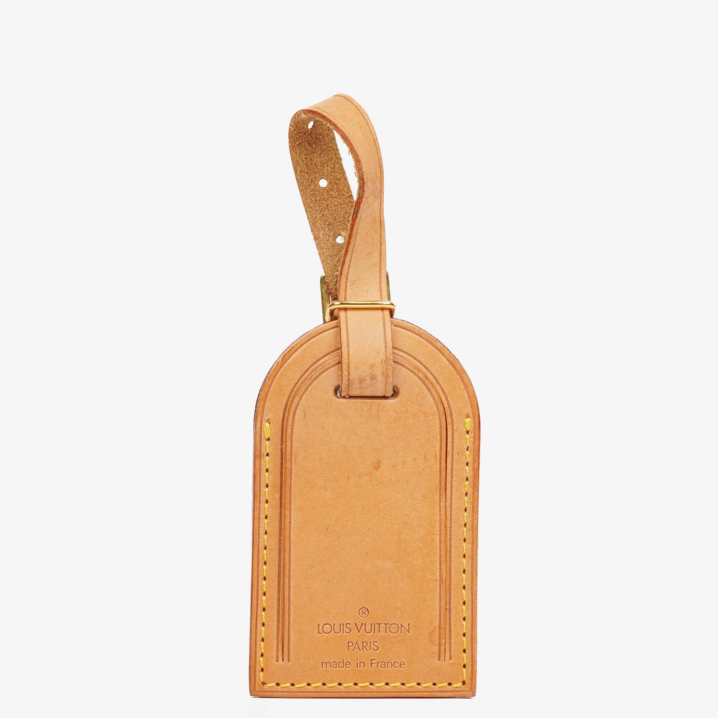 Louis Vuitton Leather Name Tag And Handles Holder