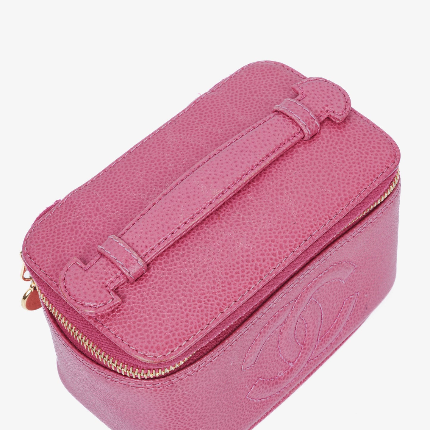 Chanel Caviar Leather Vanity Case