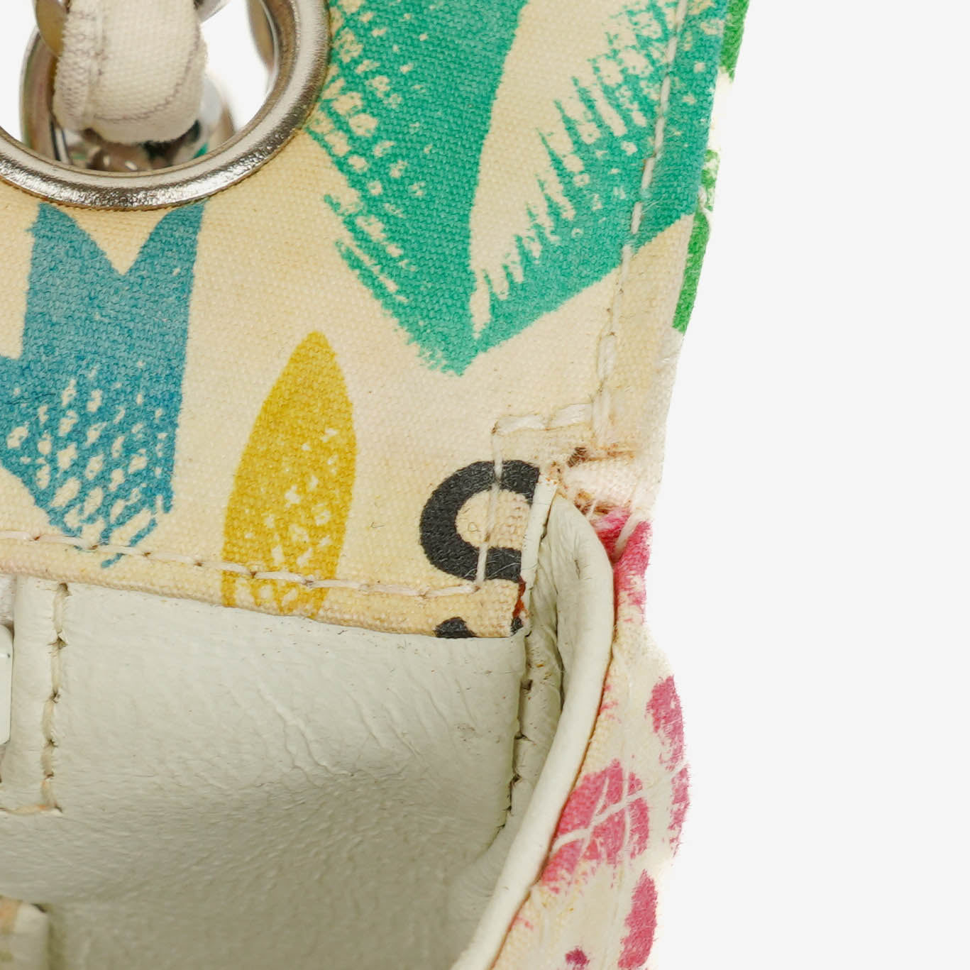 Chanel  Classic Floral Print Quilted Canvas Single Flap Bag