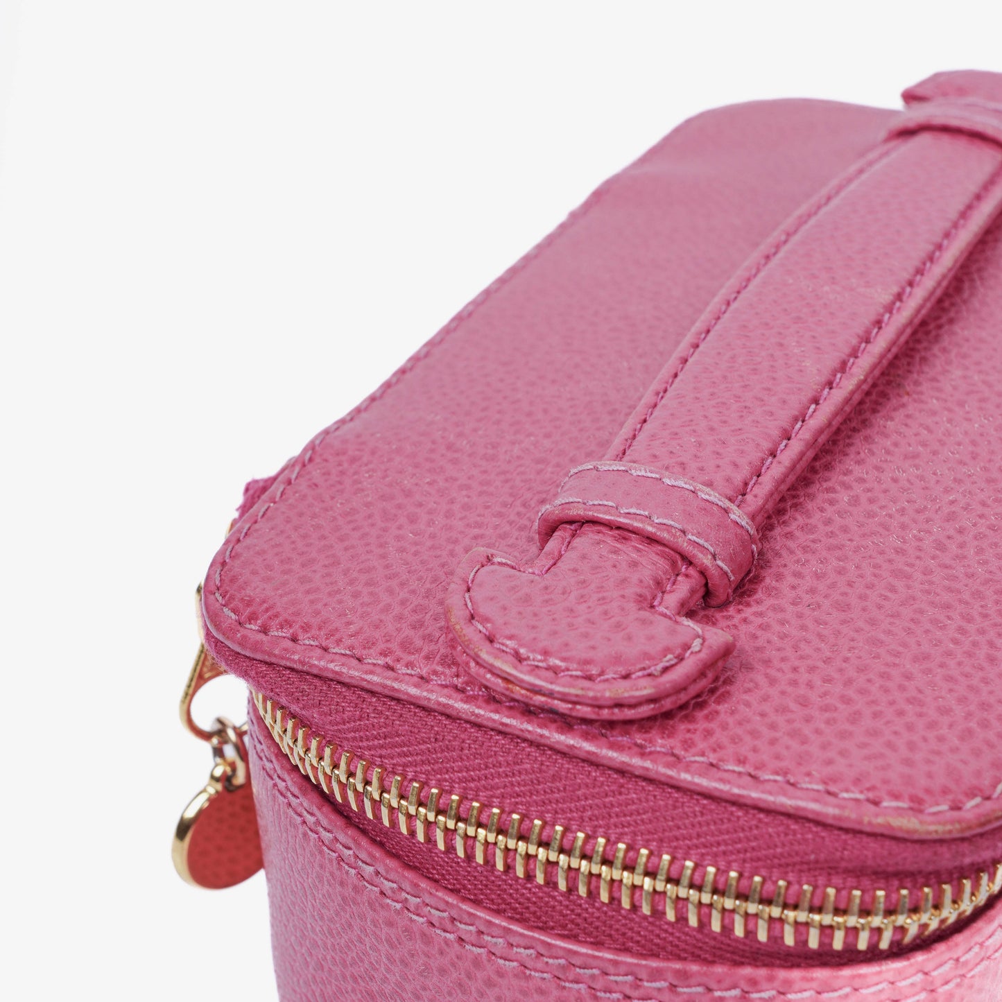 Chanel Caviar Leather Vanity Case