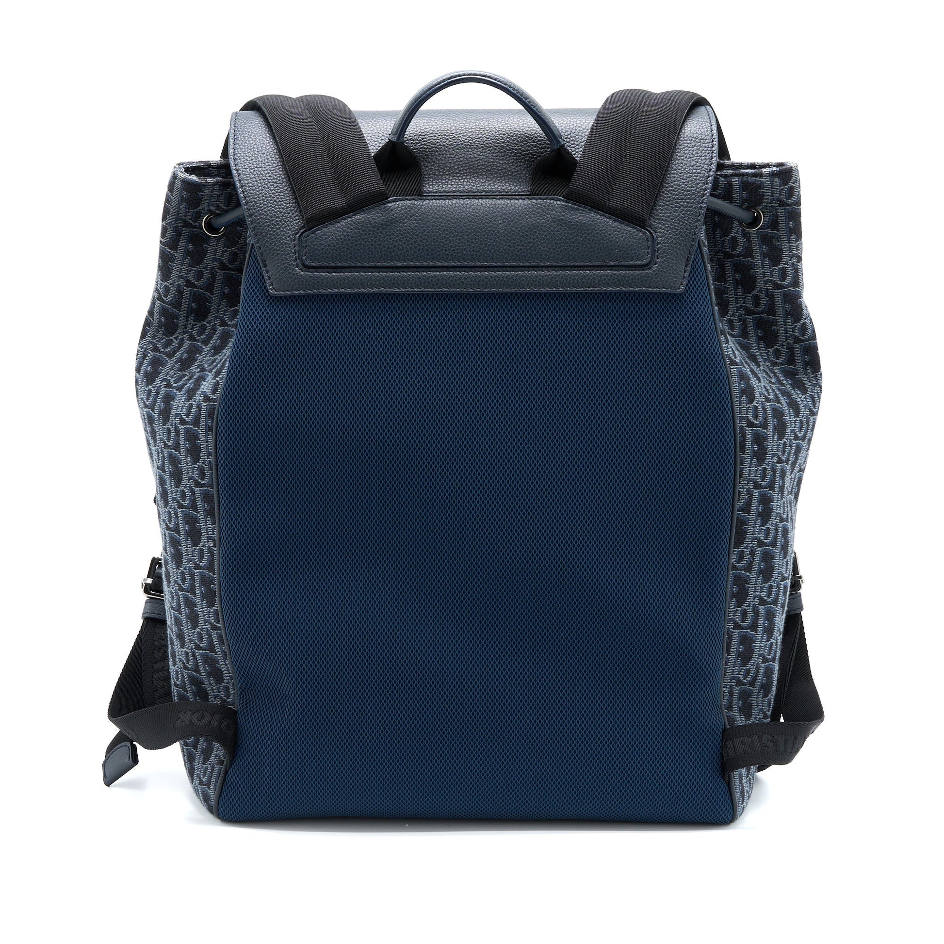 Dior Homme Backpack Oblique Jacquard Canvas/Leather Grey
