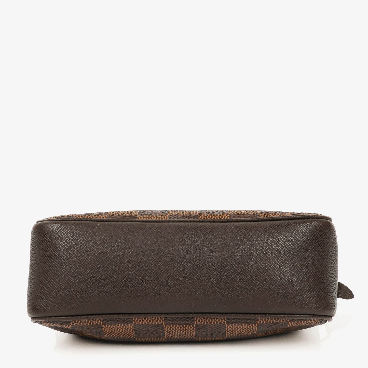 Louis Vuitton Trousse Pochette Damier Ebene Make Up Bag