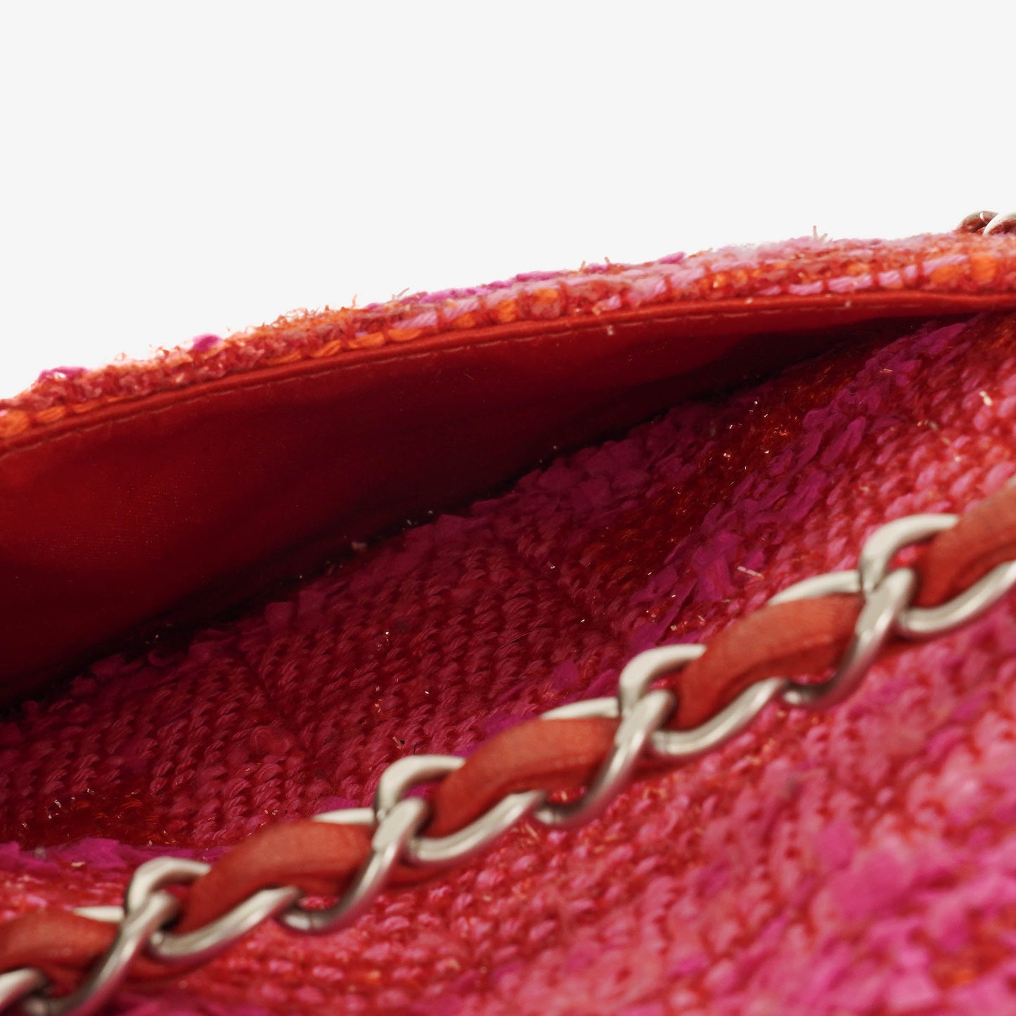 Chanel Multicolor Tweed Medium Classic Single Flap Bag