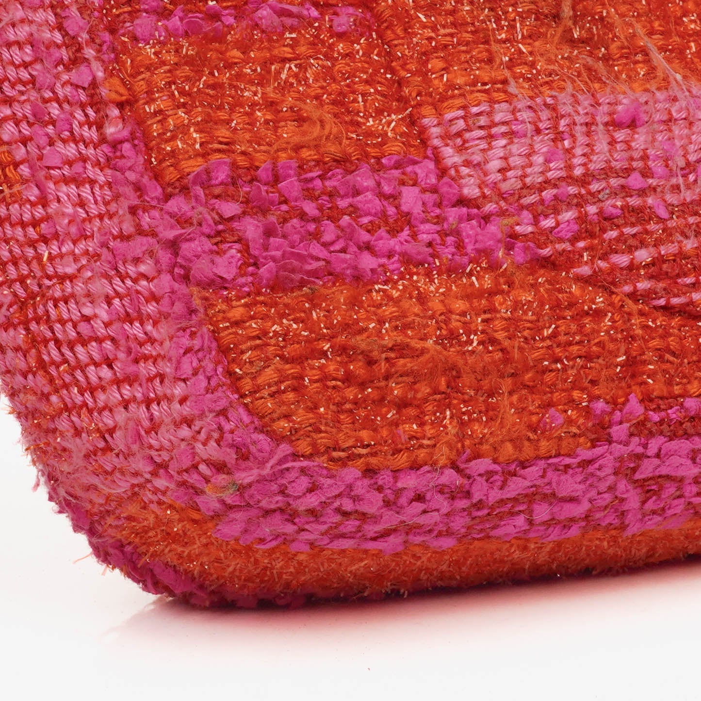 Chanel Multicolor Tweed Medium Classic Single Flap Bag