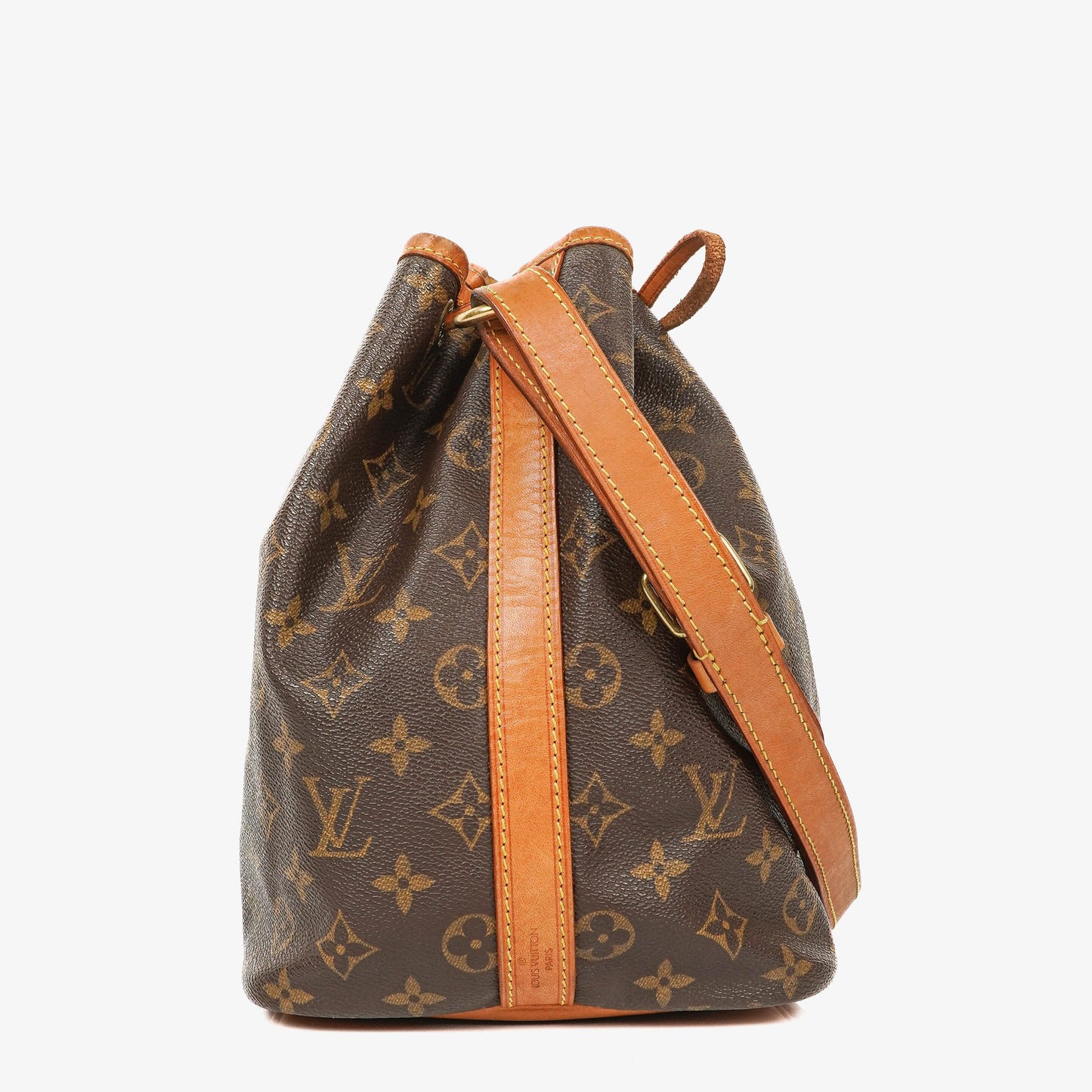 Louis Vuitton Petit Noe Monogram Canvas Shoulder Bag