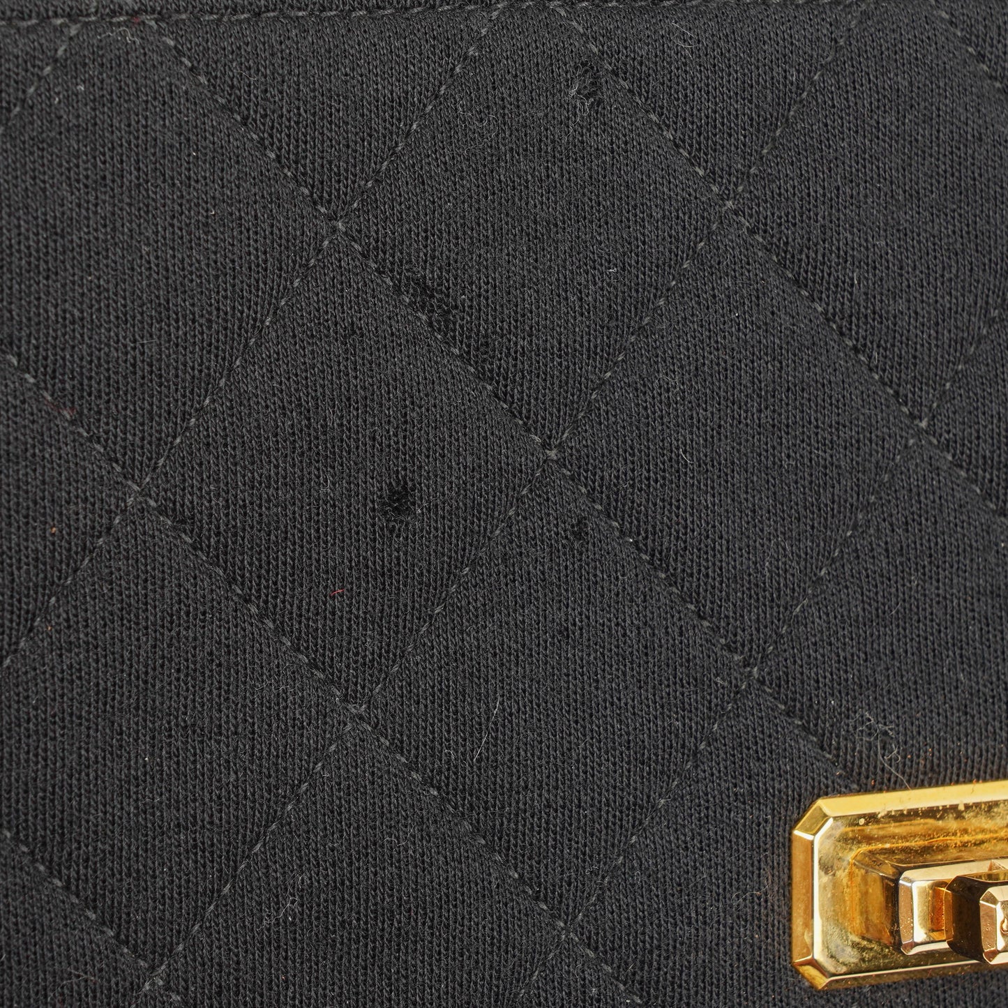 Chanel Classic Jersey And Leather Black Single Flap Bag, 1989-1991