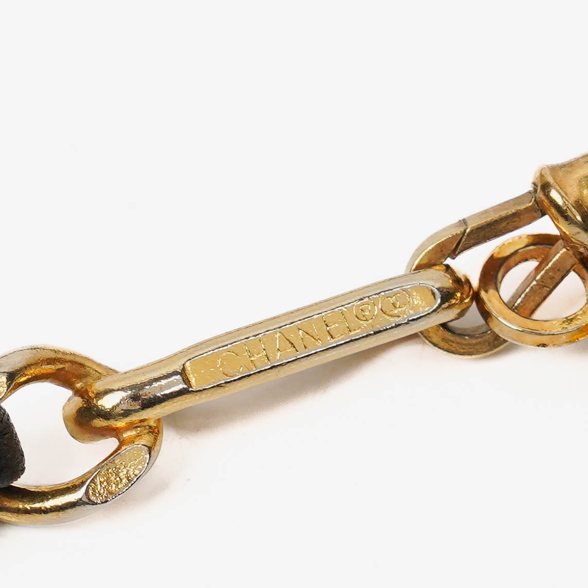Chanel Lambskin Chain CC Medallion Belt
