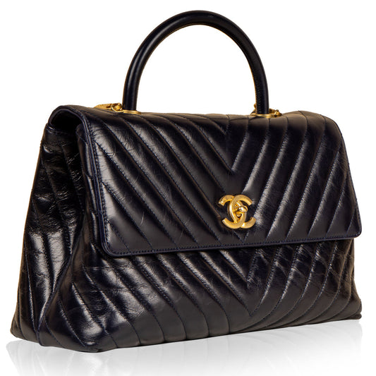 Chanel Coco Handle Shoulder Bag - Rovelle Bags