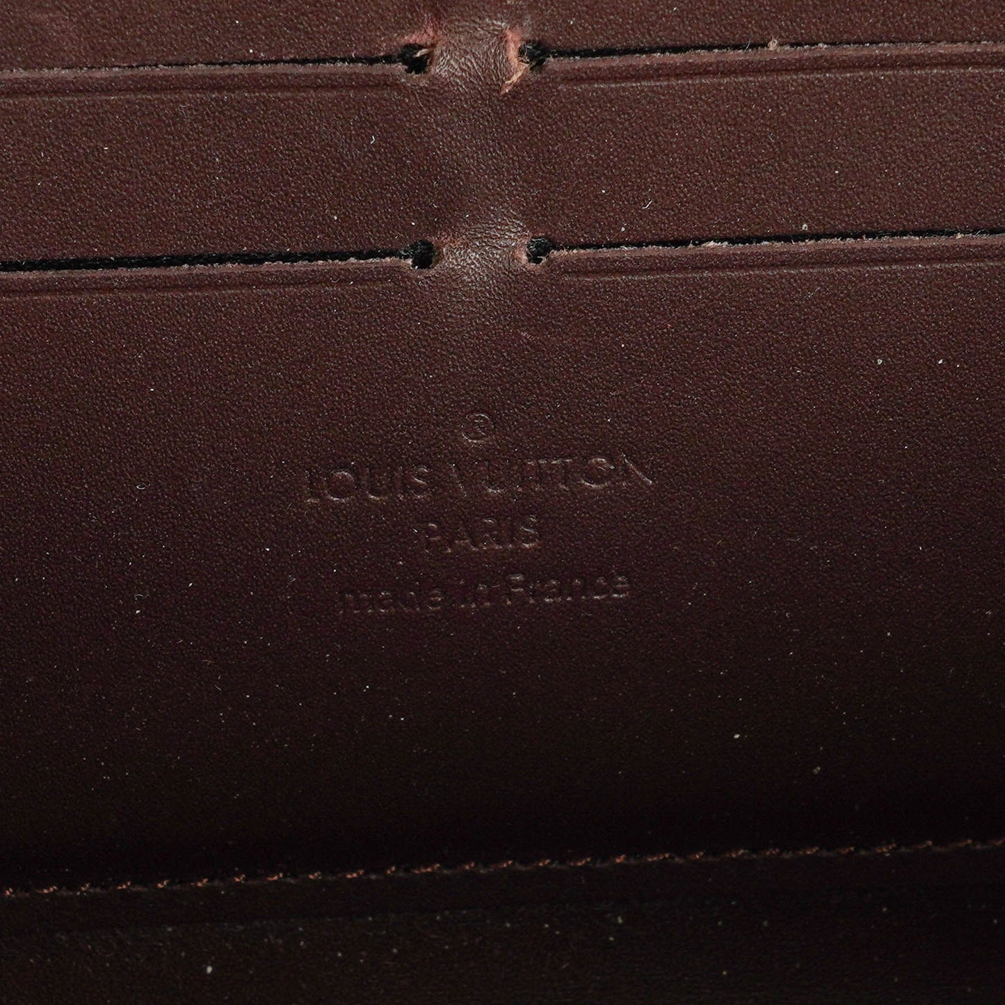 Louis Vuitton Amarante Vernis Zippy Wallet
