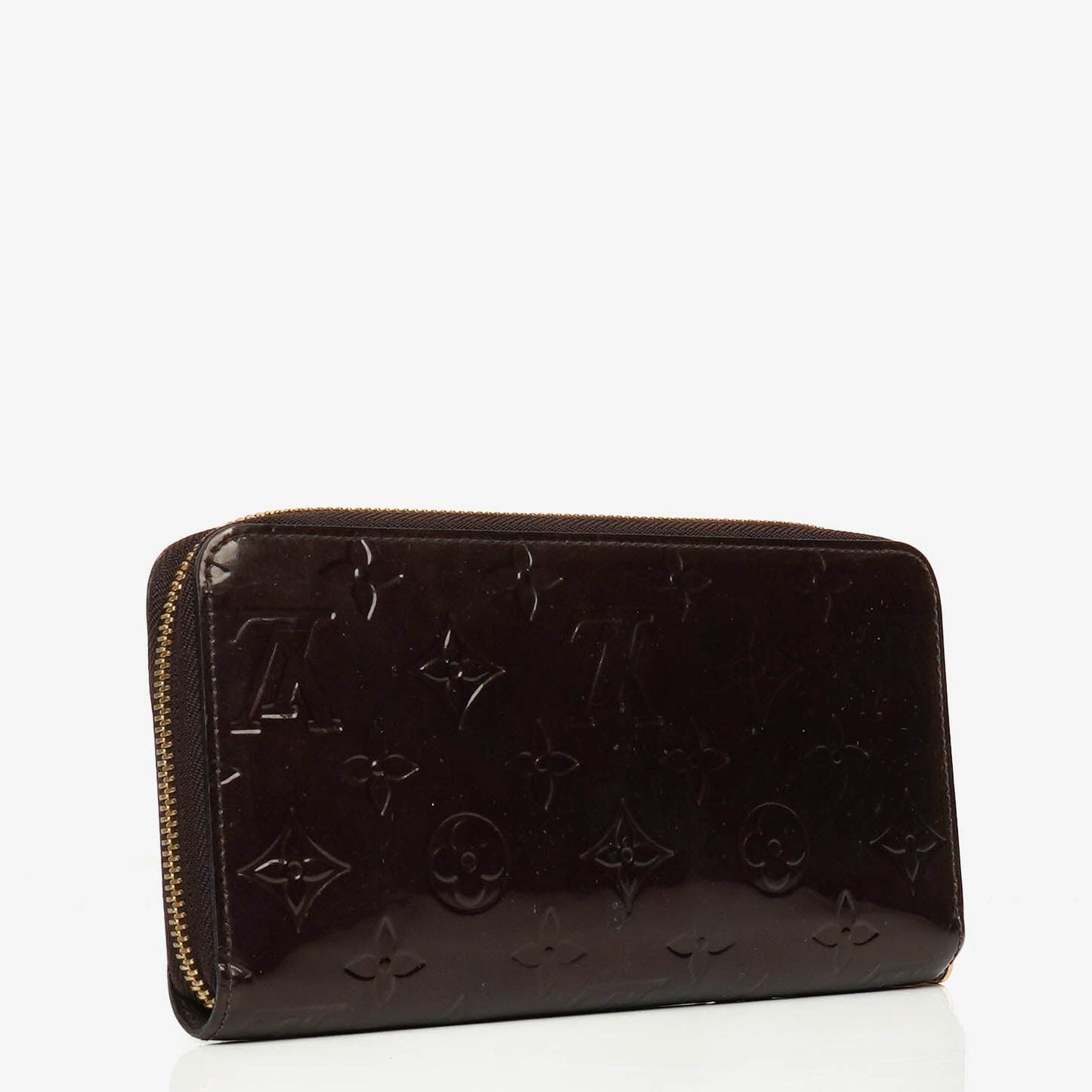 Louis Vuitton Amarante Vernis Zippy Wallet