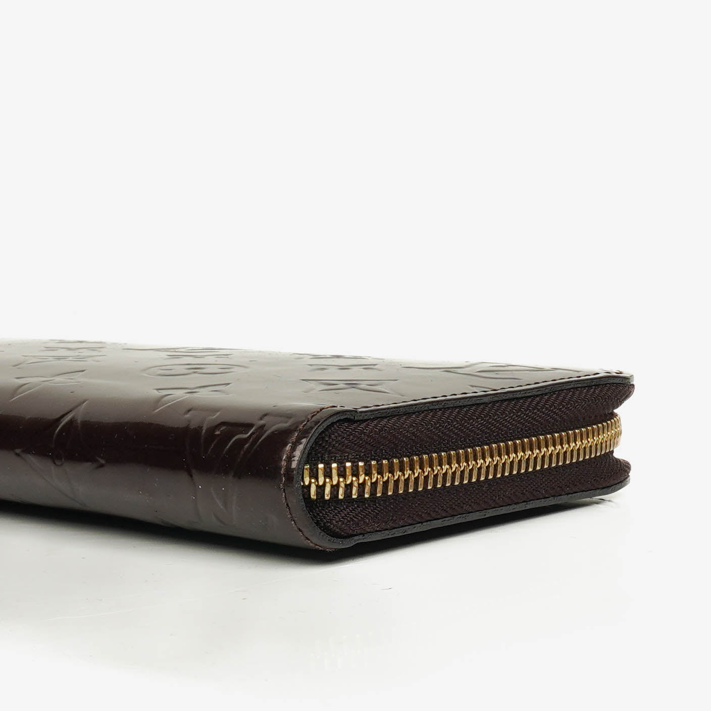 Louis Vuitton Amarante Vernis Zippy Wallet