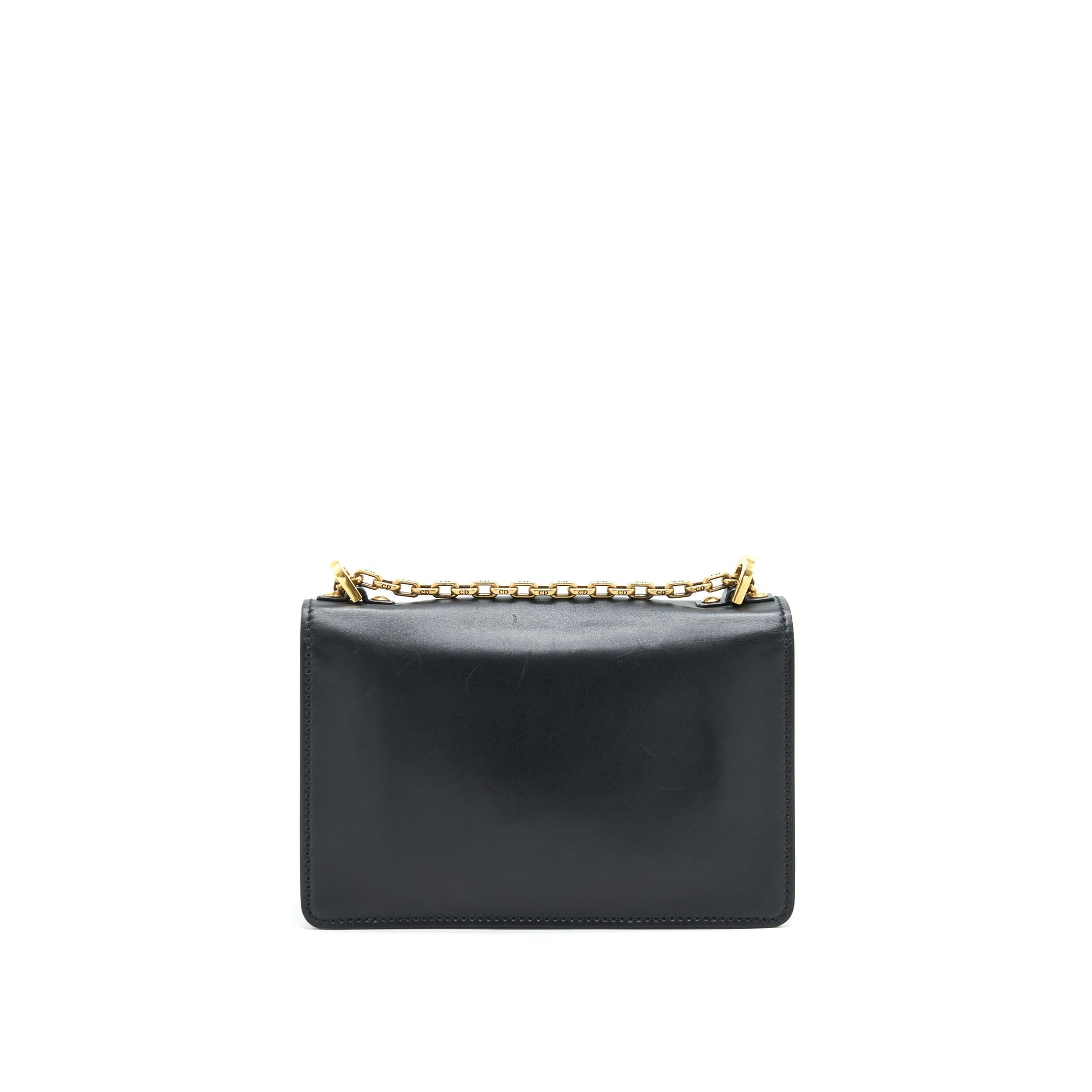Dior Jadior Flap Purse / Clutch with Chain Black