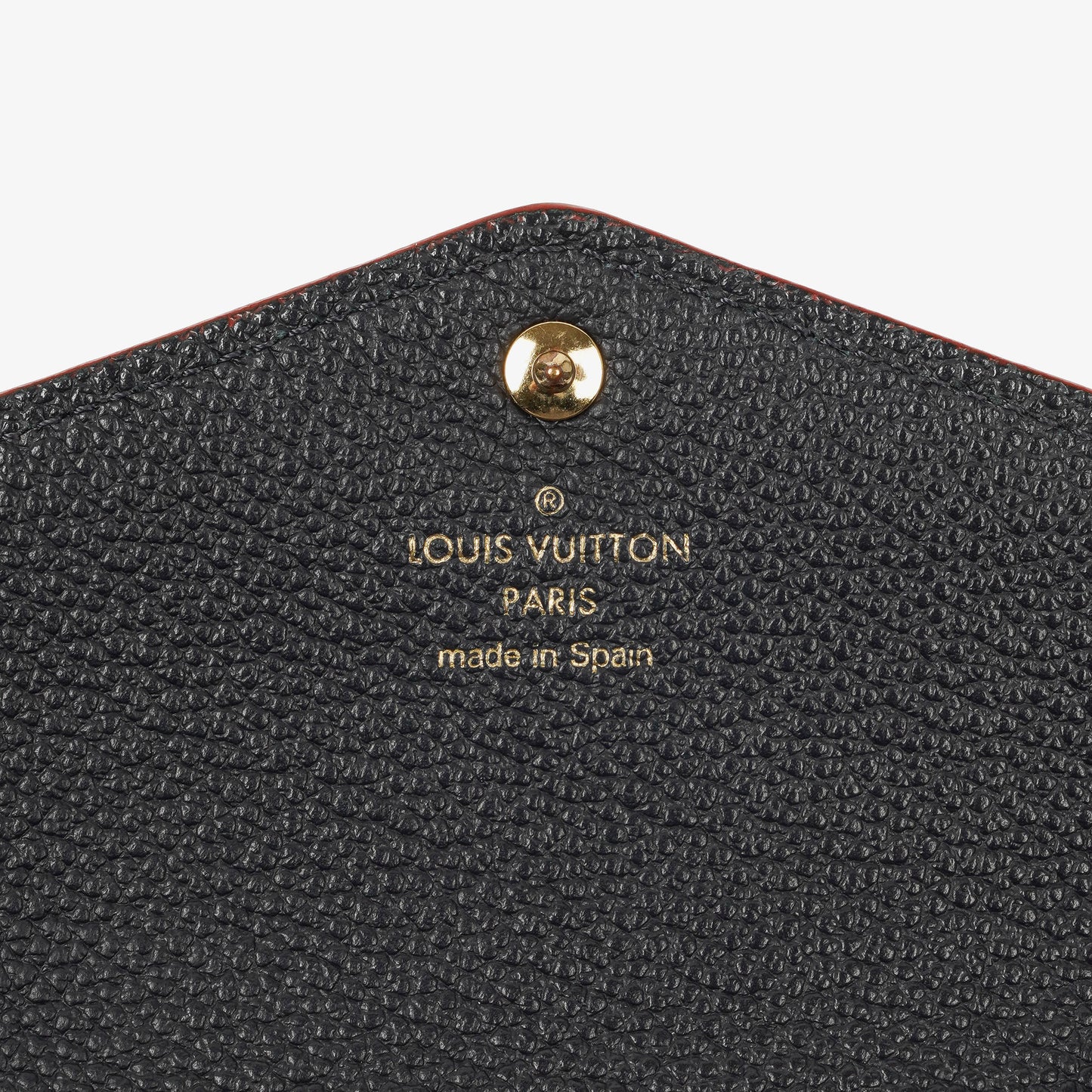Louis Vuitton Sarah Empreinte Marine Rouge Wallet