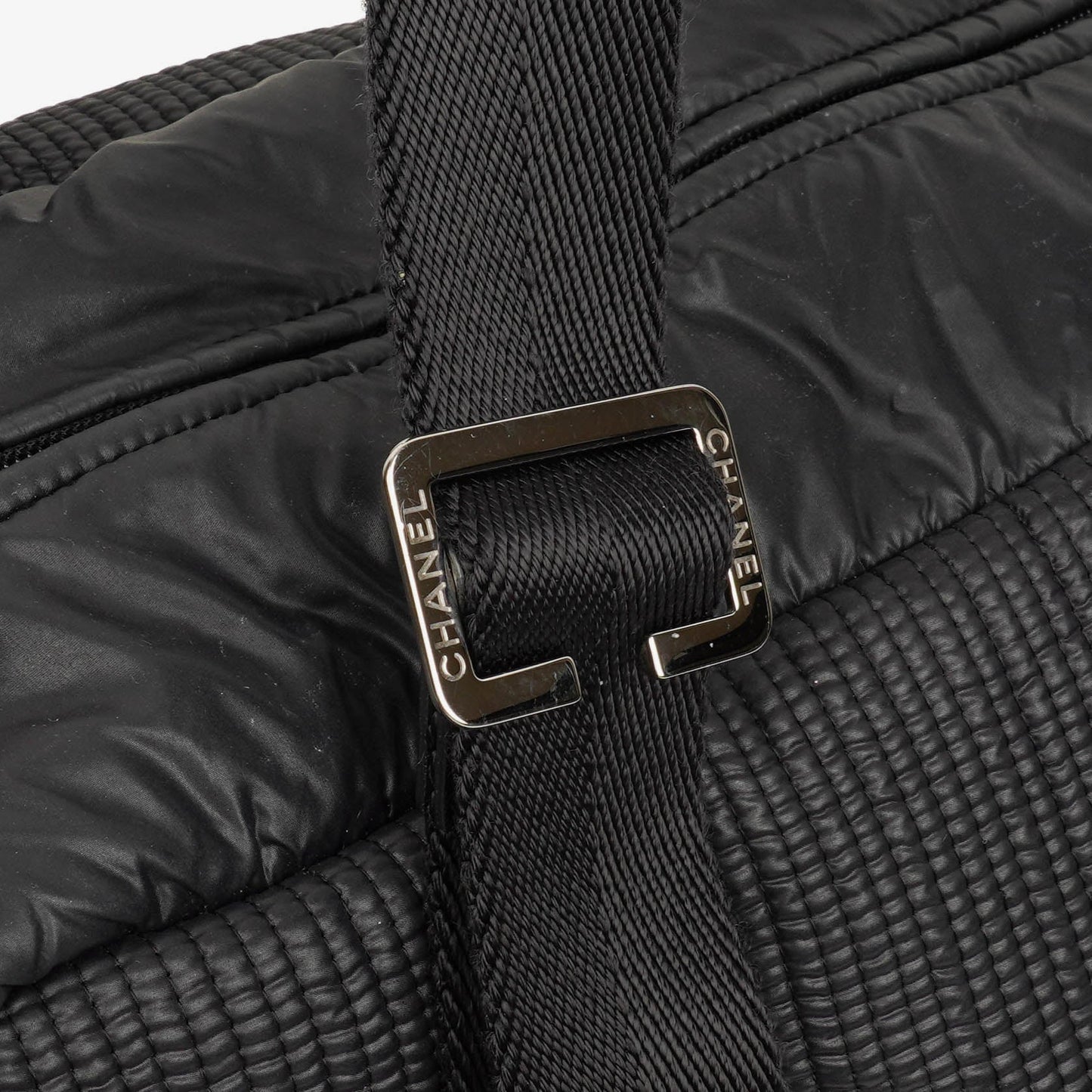 Chanel Sport Ligne Black Cocoon Bowler Bag