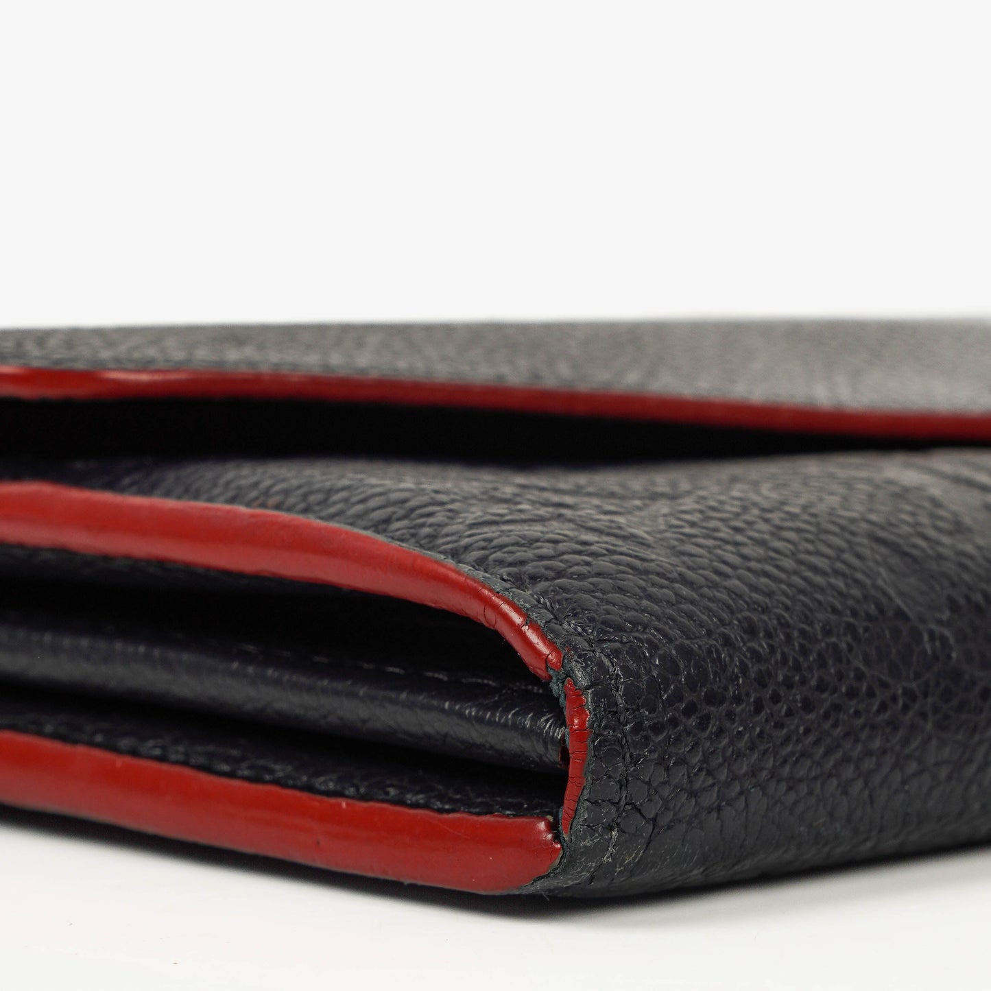 Louis Vuitton Sarah Empreinte Marine Rouge Wallet