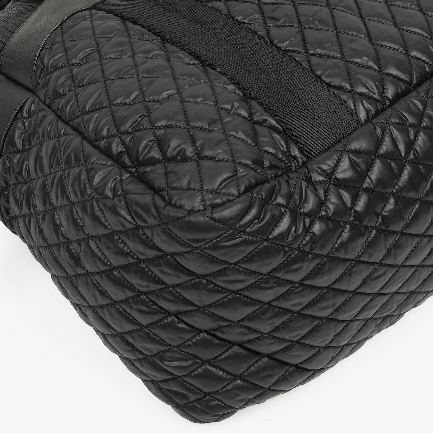 Chanel Sport Ligne Black Cocoon Bowler Bag