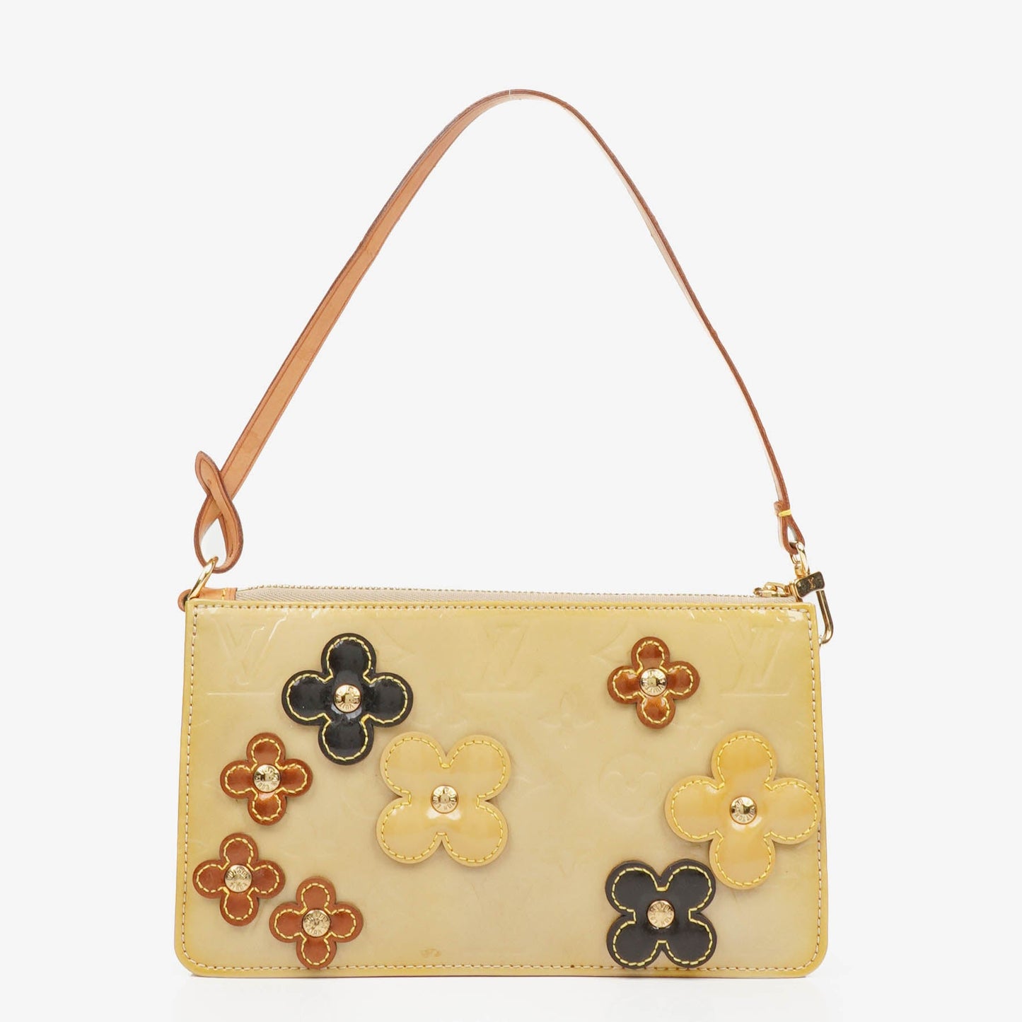 Louis Vuitton Vernis Lexington Fleurs Pochette