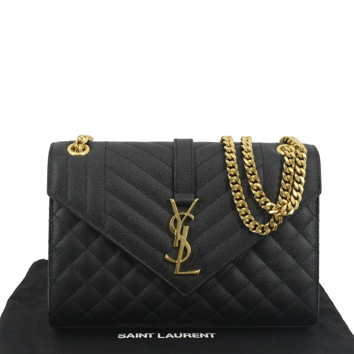 Saint Laurent Envelope Shoulder Bag - Rovelle Bags