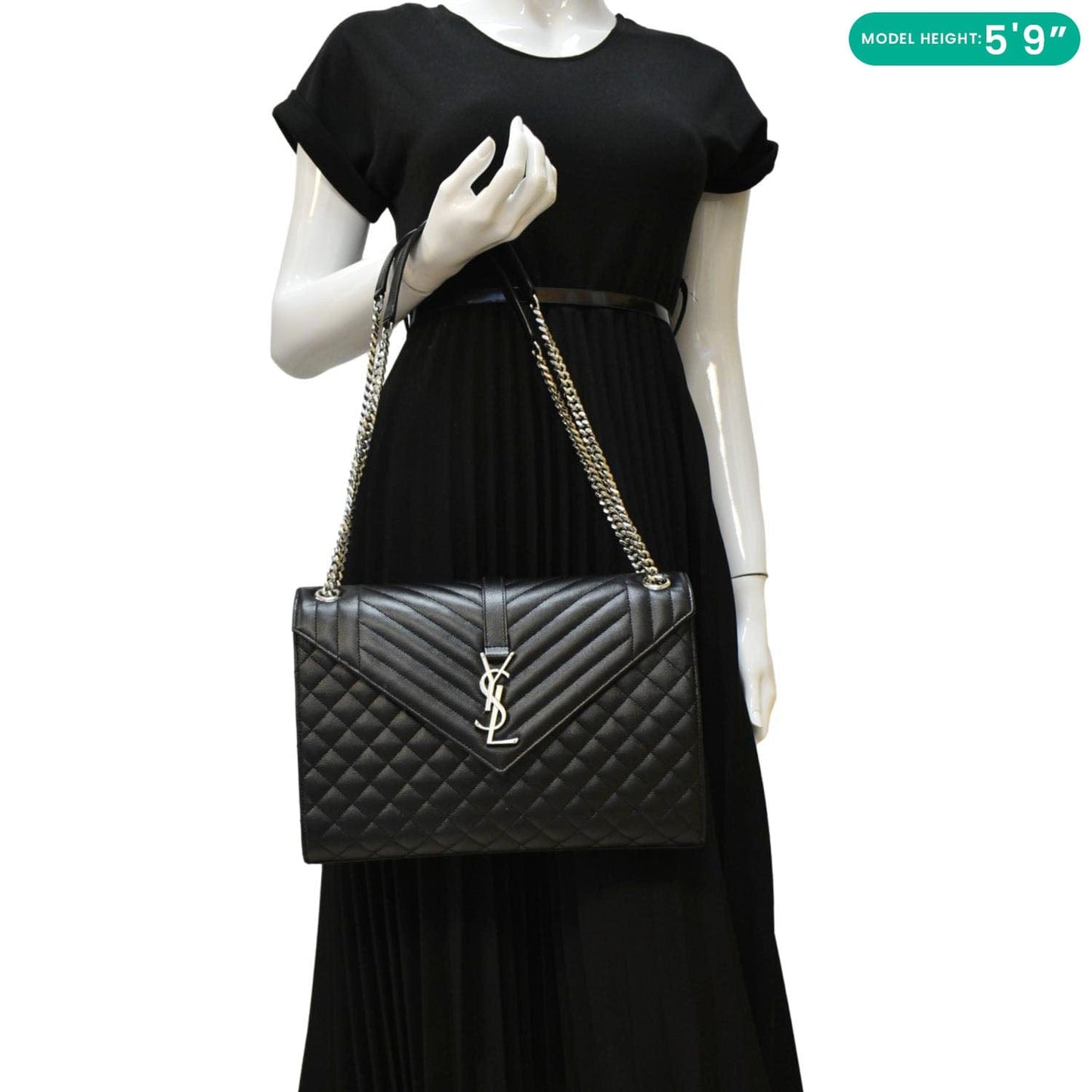 Saint Laurent Envelope Shoulder Bag - Rovelle Bags