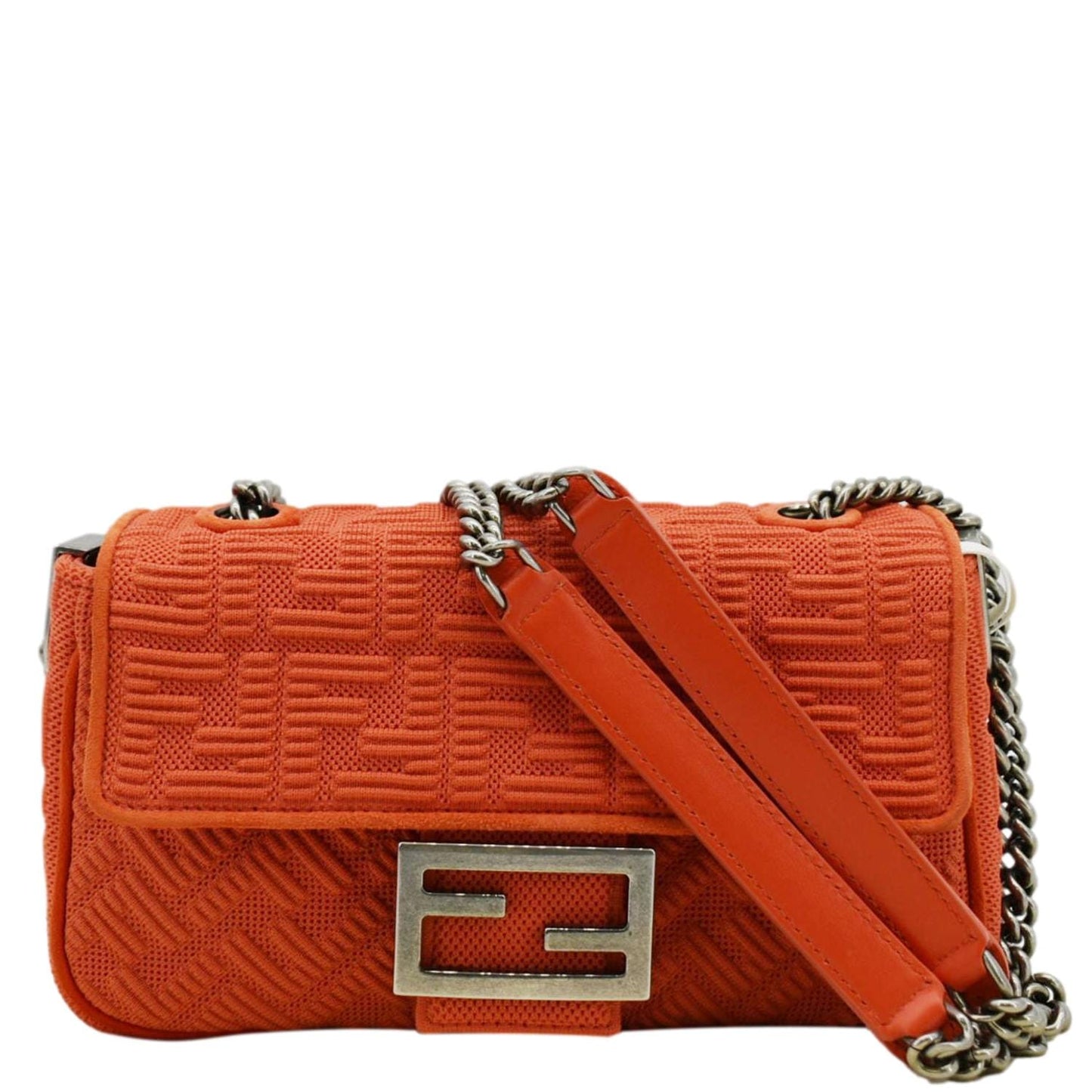 Fendi Baguette Red Shoulder Bag Style 22