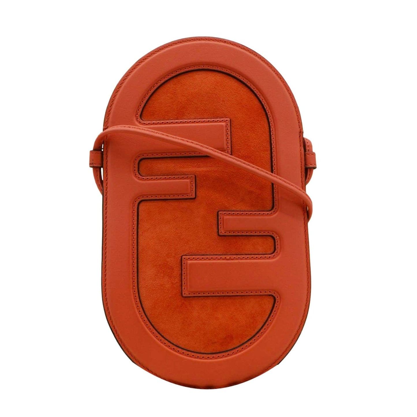 Fendi Mini Leather Red Crossbody Style 2
