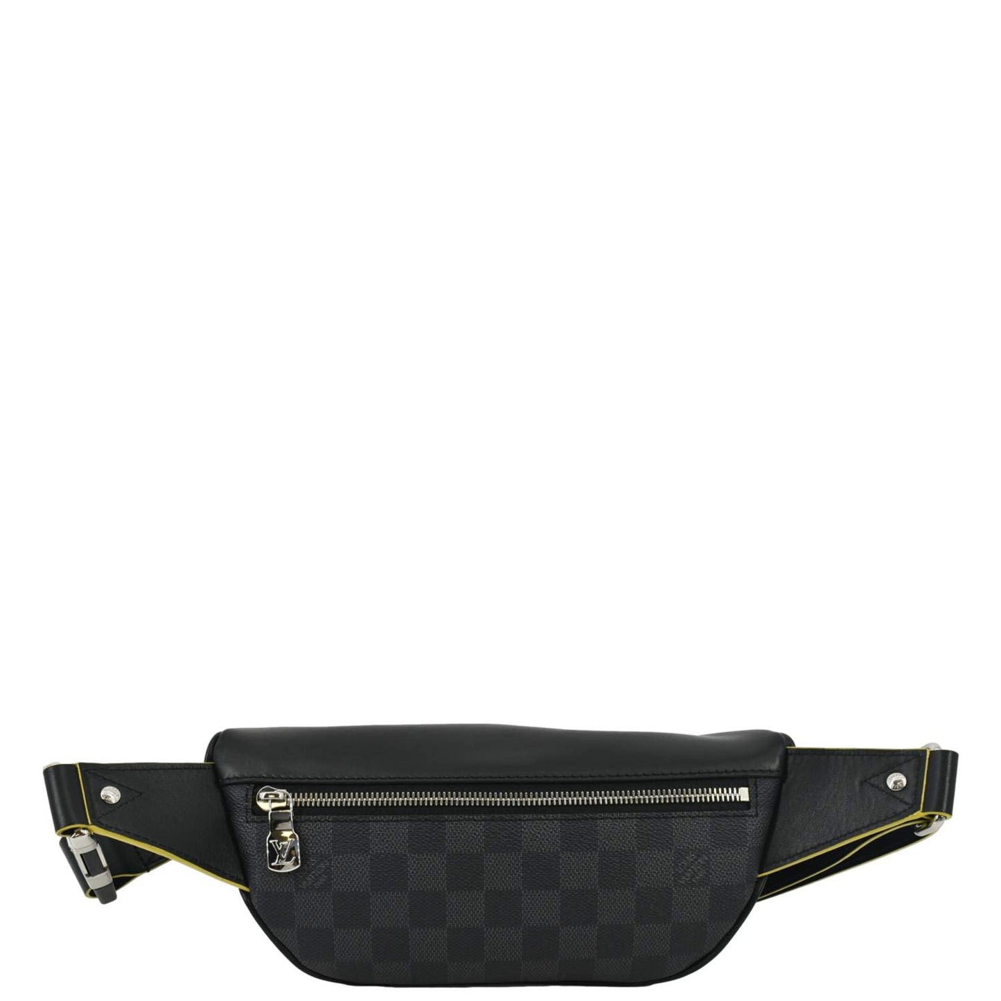 LOUIS VUITTON Rainbow Logo Discovery Damier Graphite BumBag Black