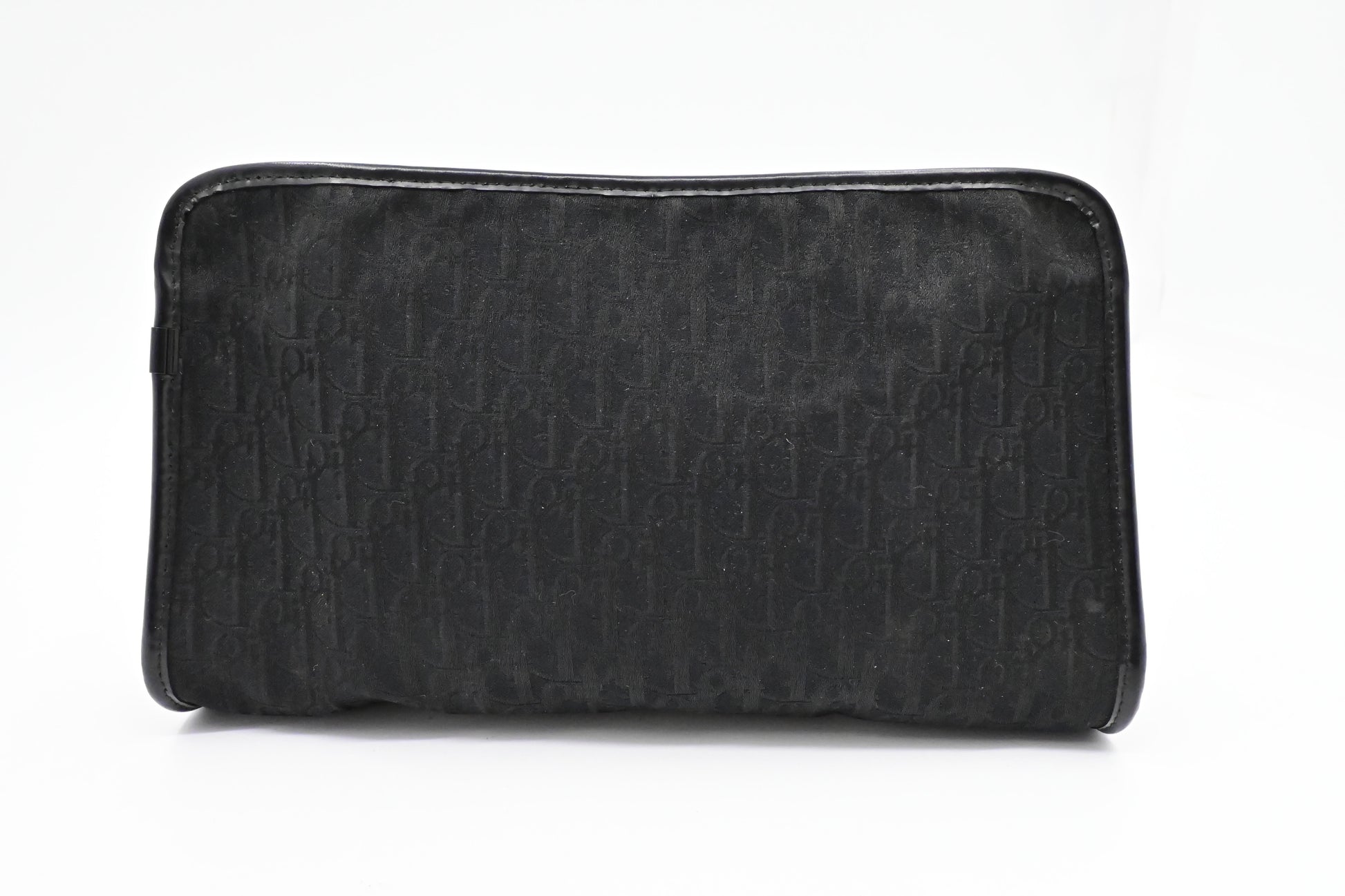 Dior Pouch in Black Oblique Canvas