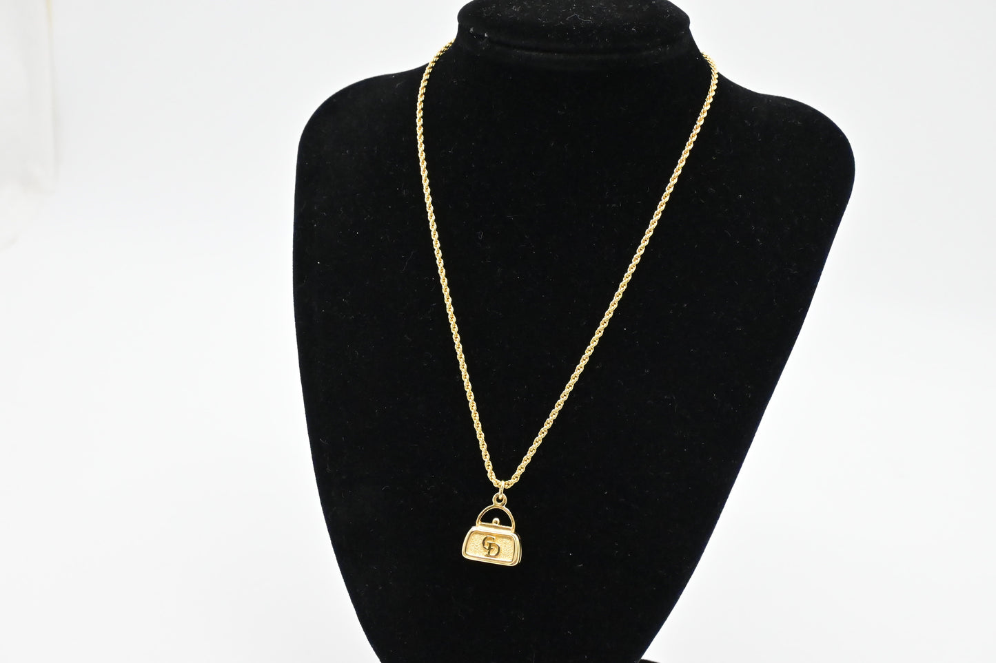 Dior CD Bag Necklace