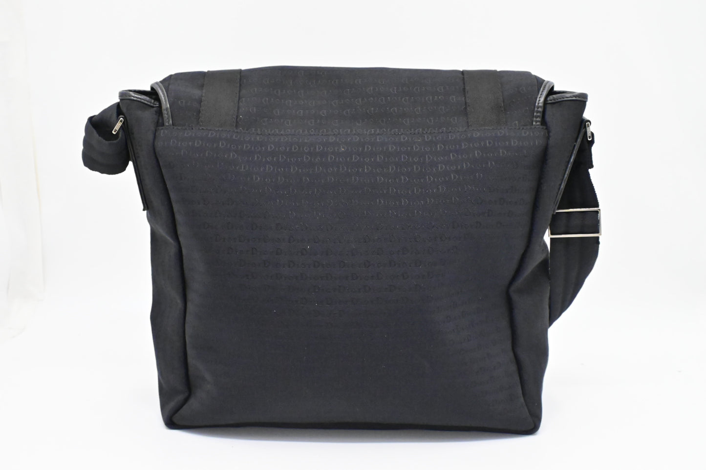 Dior Messenger Bag in Black Canvas