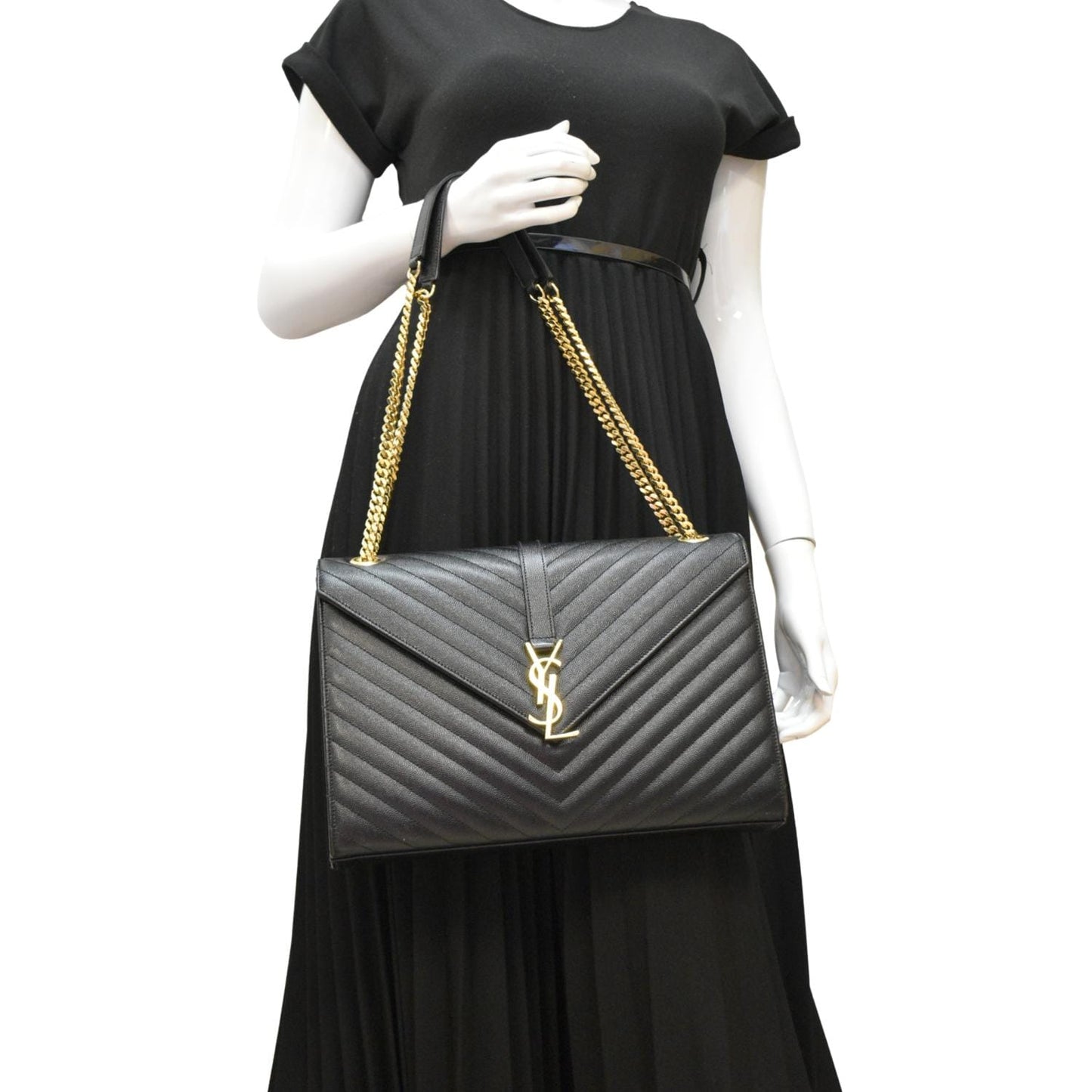 Saint Laurent Envelope Shoulder Bag - Rovelle Bags