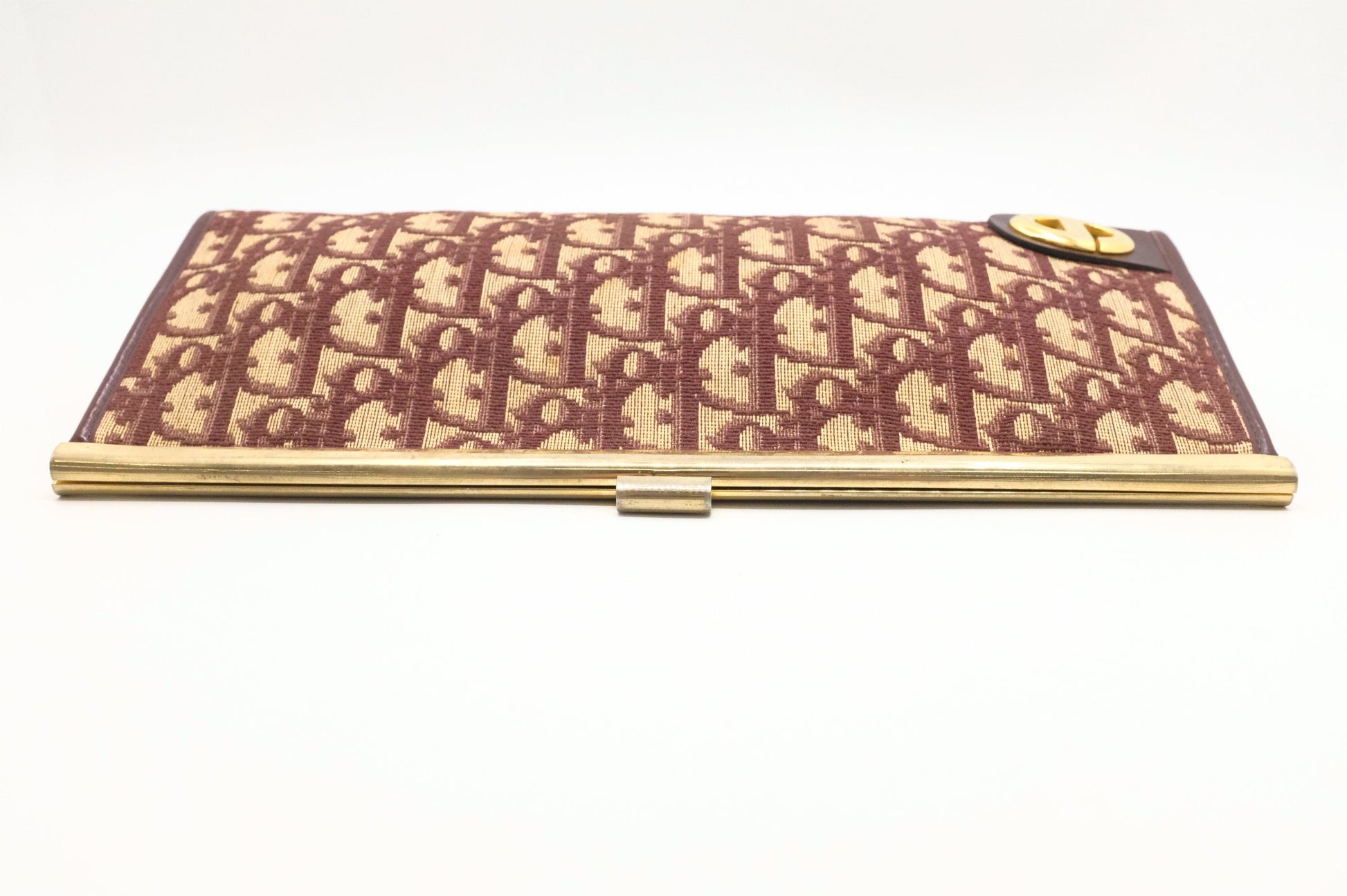 Dior Clutch in Red Oblique Canvas