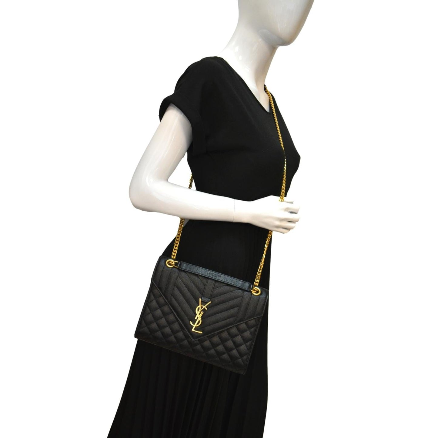 Saint Laurent Envelope Shoulder Bag - Rovelle Bags