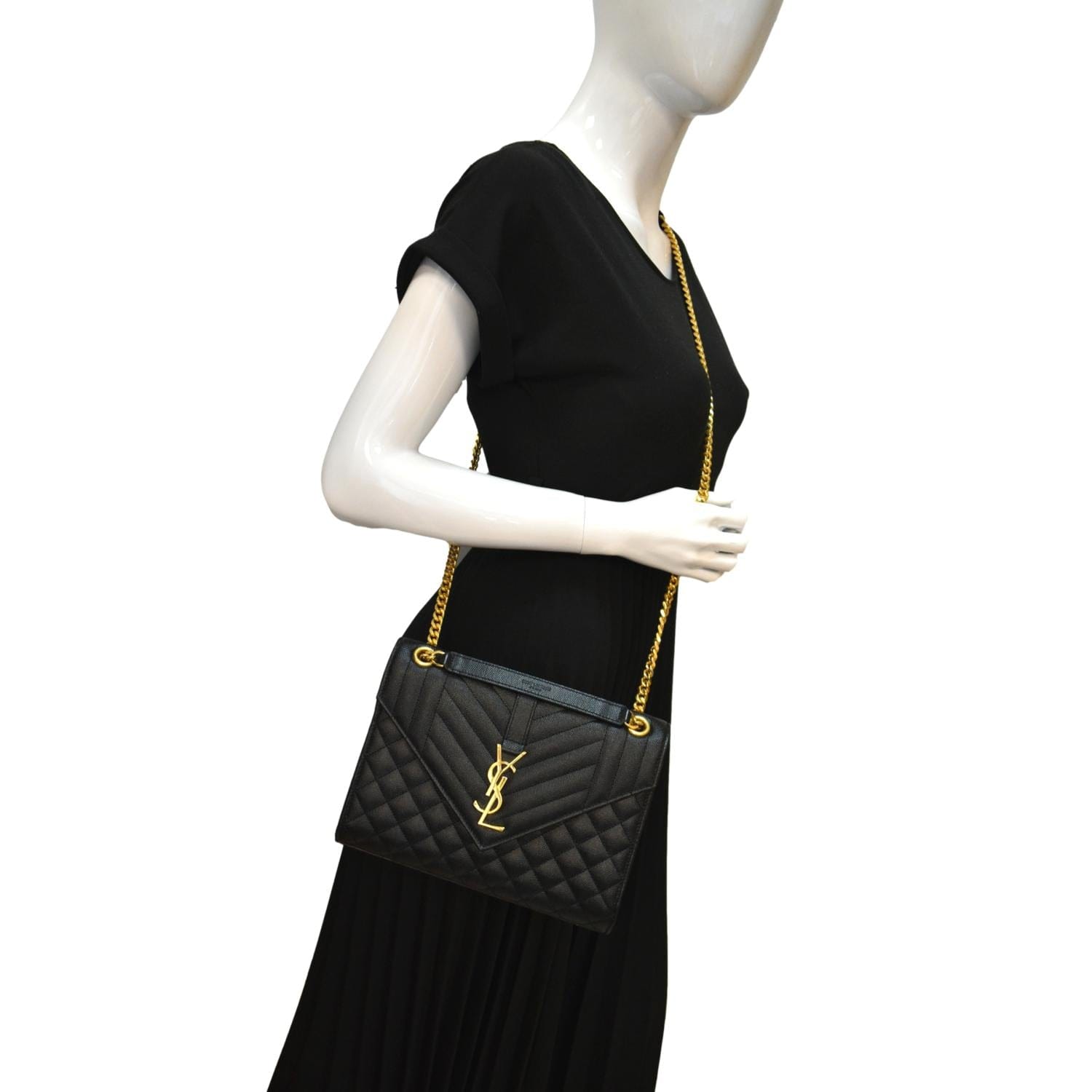 Saint Laurent Envelope Shoulder Bag - Rovelle Bags