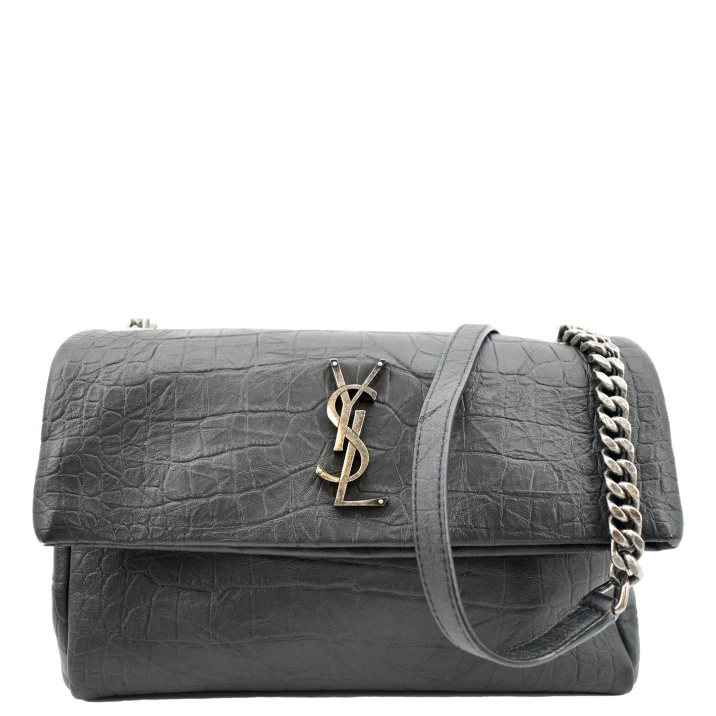 Saint Laurent Luxury Leather Black Crossbody Style 2