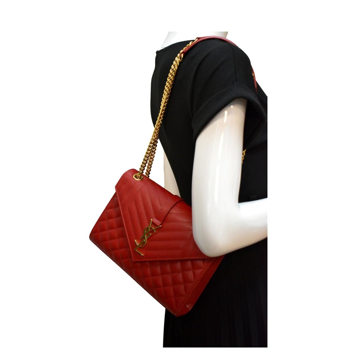 Saint Laurent Envelope Shoulder Bag - Rovelle Bags