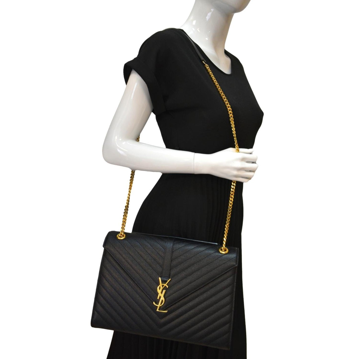 Saint Laurent Envelope Shoulder Bag - Rovelle Bags