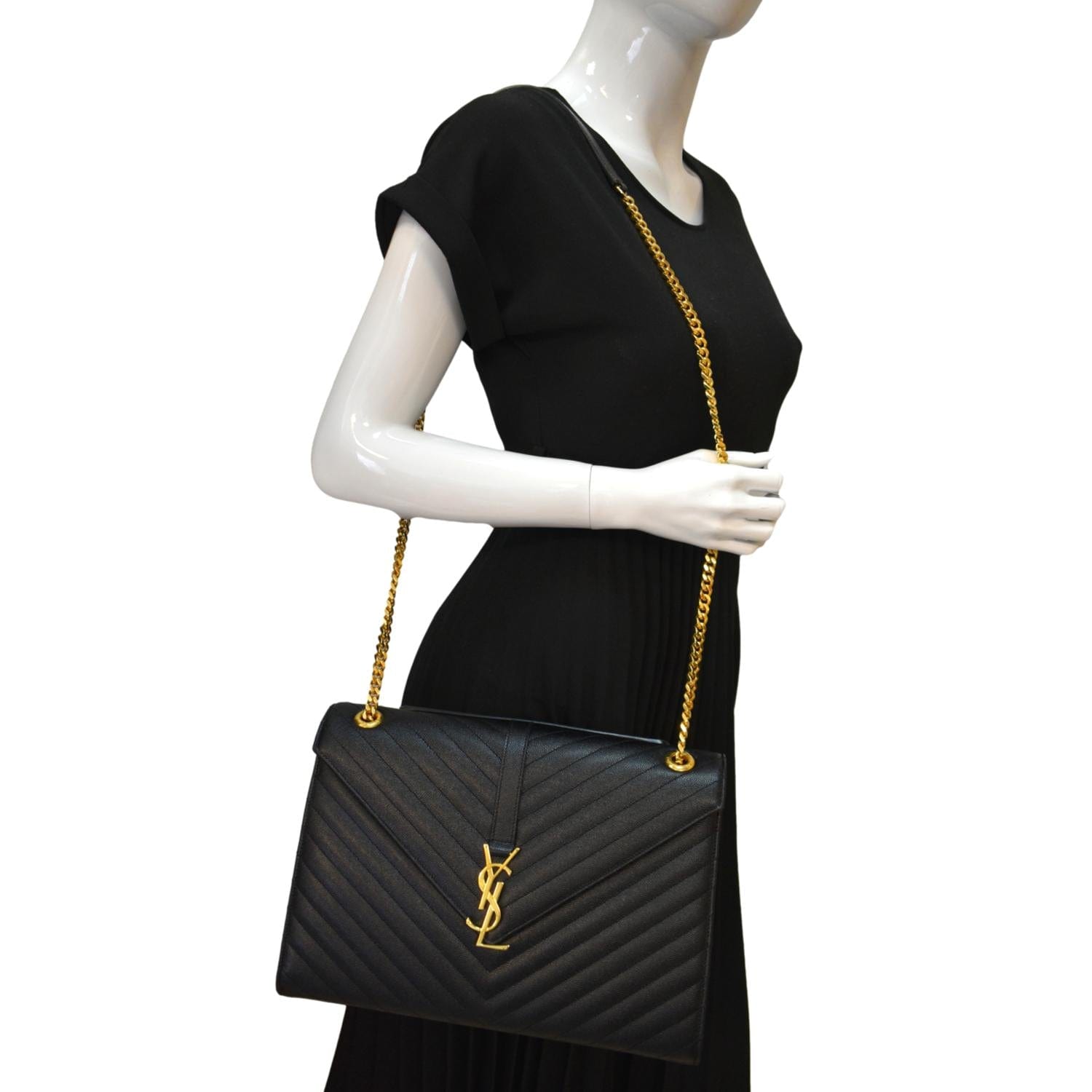 Saint Laurent Envelope Shoulder Bag - Rovelle Bags