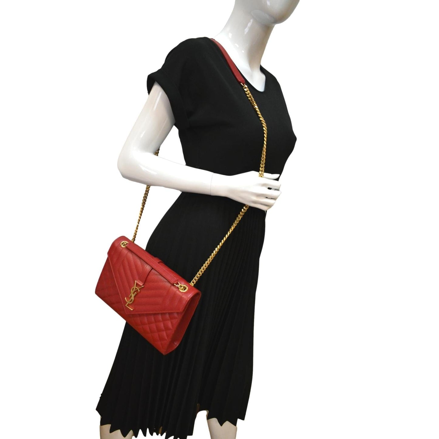 Saint Laurent Envelope Shoulder Bag - Rovelle Bags