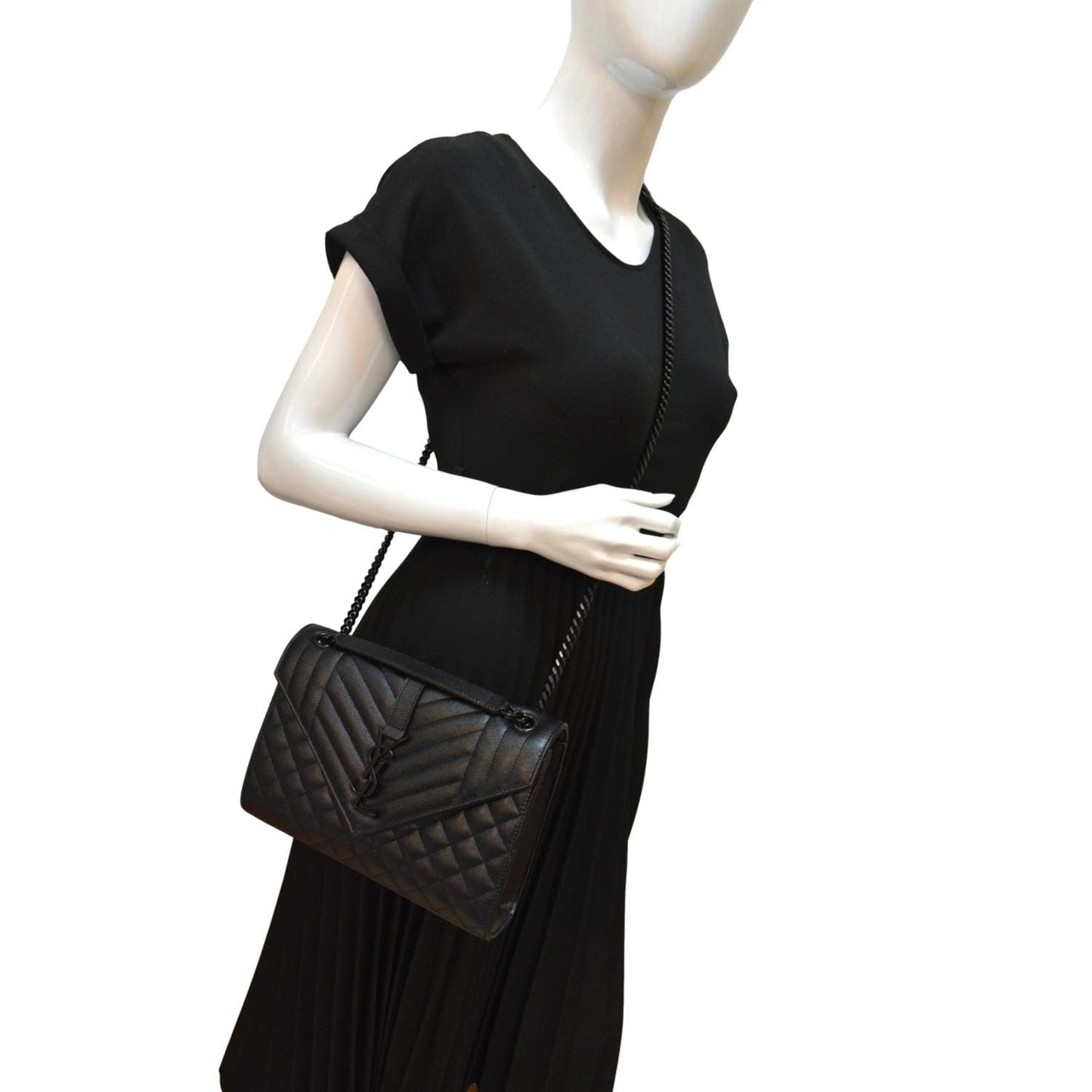Saint Laurent Envelope Shoulder Bag - Rovelle Bags