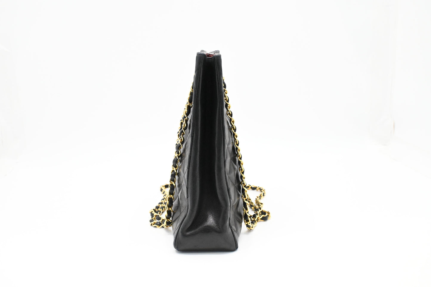 Chanel Shoulder Bag in Black MattelassÃÂ© Leather