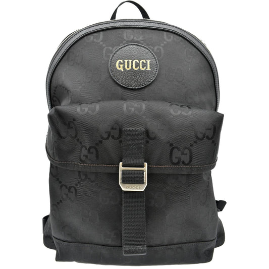 GUCCI Off The Grid GG Nylon Backpack Bag Black 644992