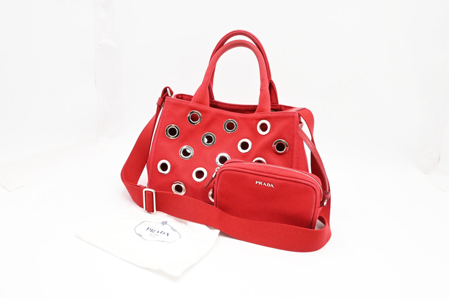Prada Canapa Tote - Rovelle Bags