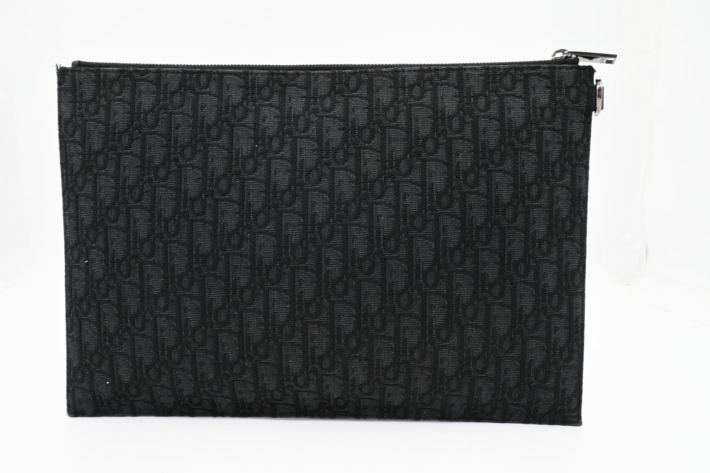 Dior Clutch in Black Oblique Canvas